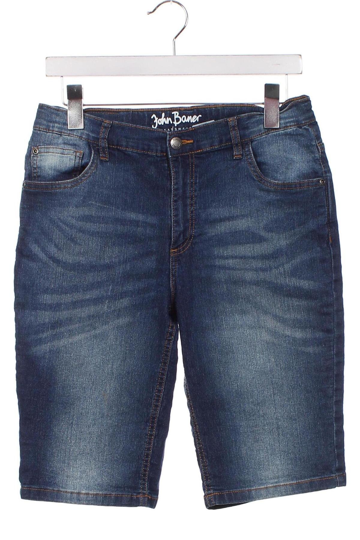 Pantaloni scurți pentru copii John Baner, Mărime 14-15y/ 168-170 cm, Culoare Albastru, Preț 56,00 Lei