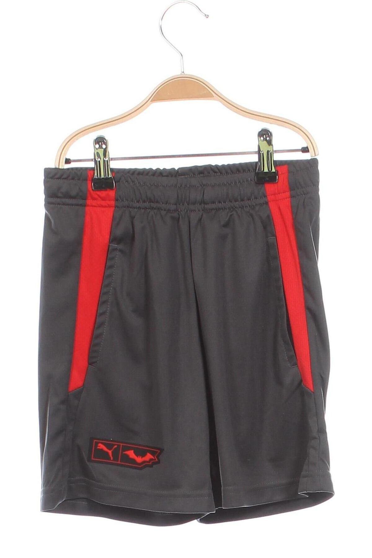 Pantaloni scurți pentru copii PUMA, Mărime 9-10y/ 140-146 cm, Culoare Gri, Preț 73,89 Lei