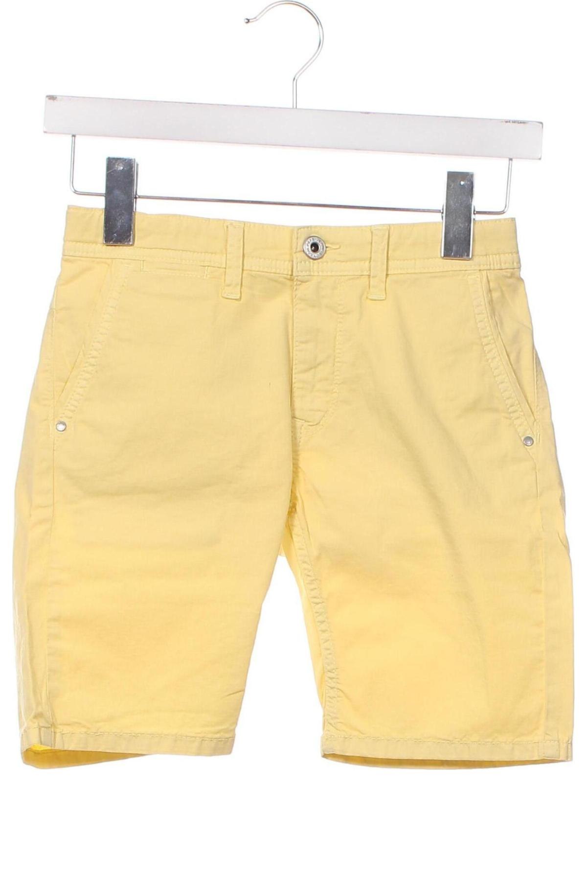 Παιδικό κοντό παντελόνι Pepe Jeans, Μέγεθος 9-10y/ 140-146 εκ., Χρώμα Κίτρινο, Τιμή 21,03 €