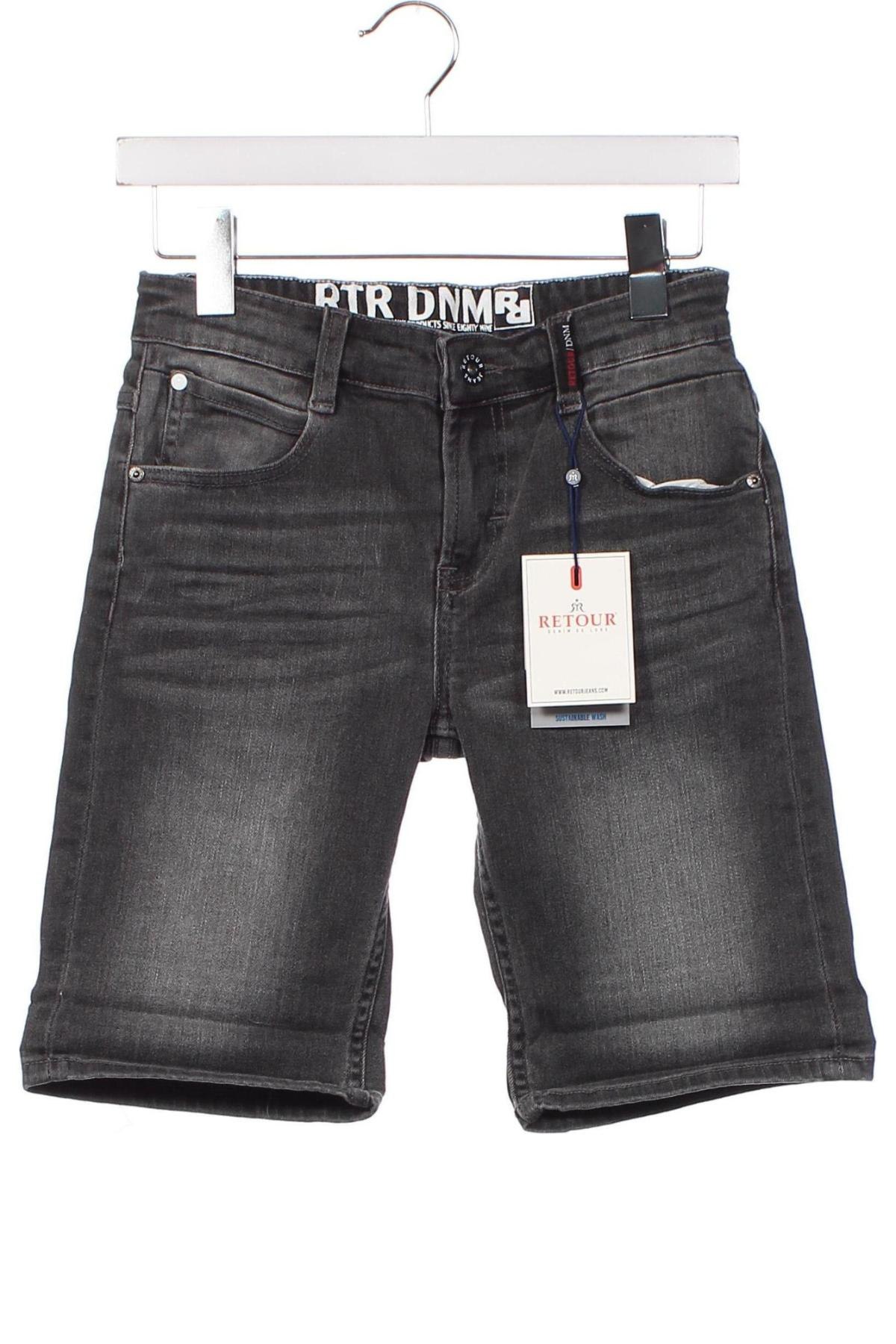 Παιδικό κοντό παντελόνι Retour Jeans, Μέγεθος 14-15y/ 168-170 εκ., Χρώμα Γκρί, Τιμή 26,29 €