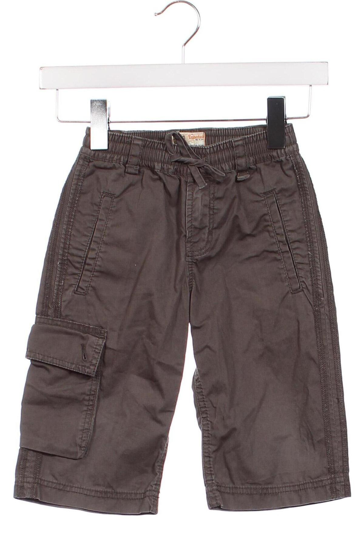 Παιδικό κοντό παντελόνι Timberland, Μέγεθος 4-5y/ 110-116 εκ., Χρώμα Γκρί, Τιμή 12,88 €