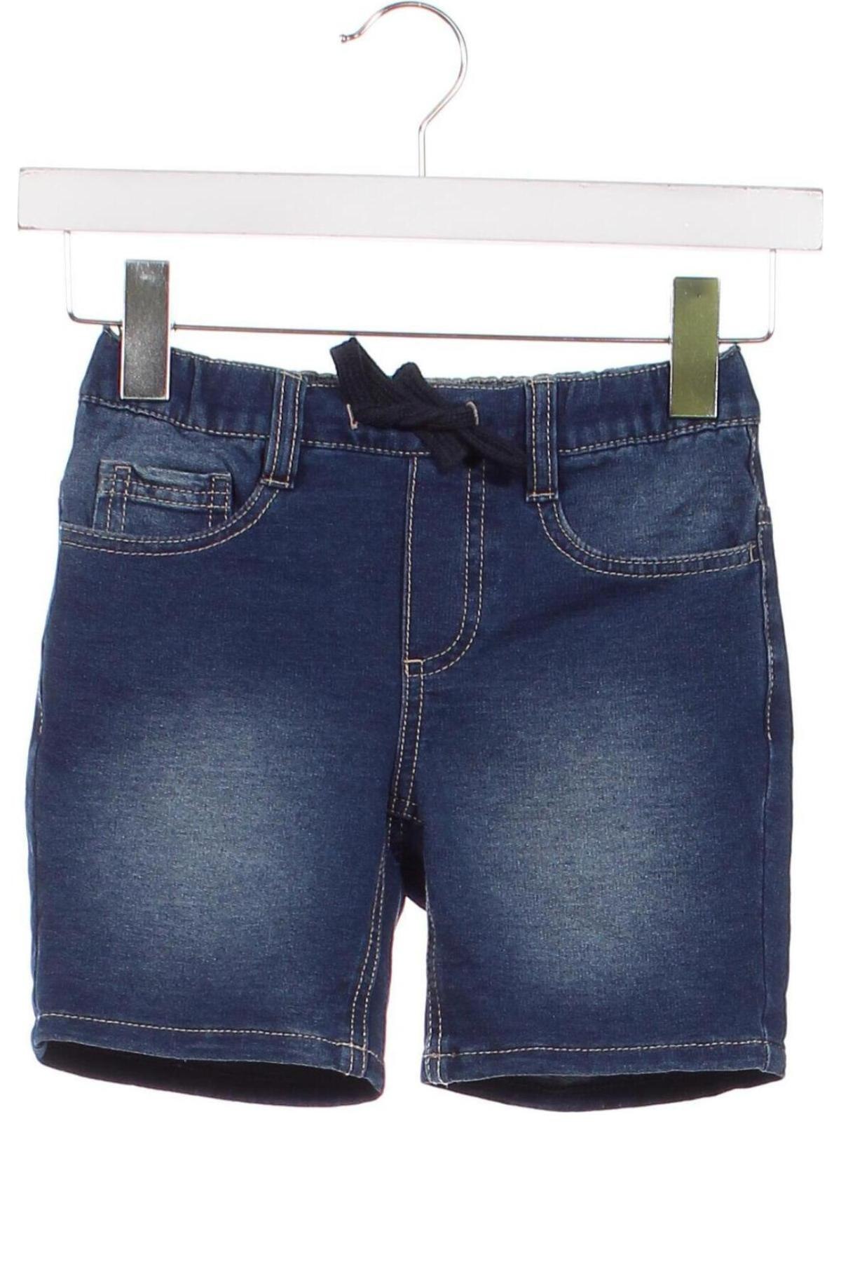 Детски къс панталон United Colors Of Benetton, Размер 3-4y/ 104-110 см, Цвят Син, Цена 21,51 лв.