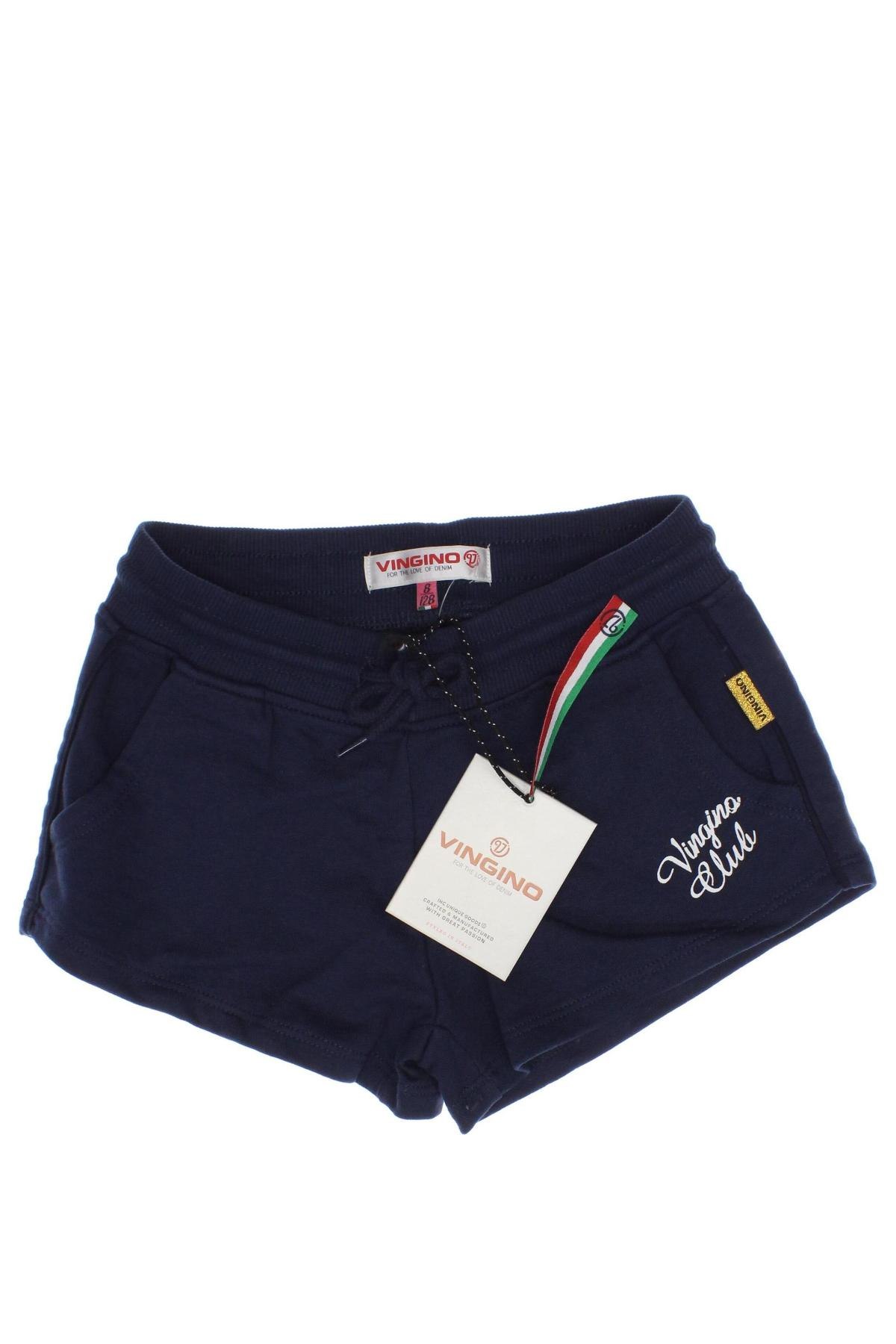 Pantaloni scurți pentru copii Vingino, Mărime 7-8y/ 128-134 cm, Culoare Albastru, Preț 62,63 Lei