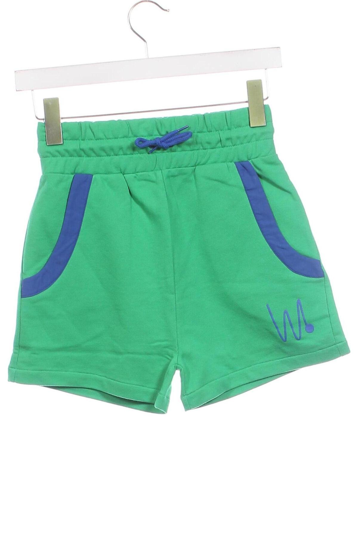 Детски къс панталон Wawaland, Размер 9-10y/ 140-146 см, Цвят Зелен, Цена 27,20 лв.