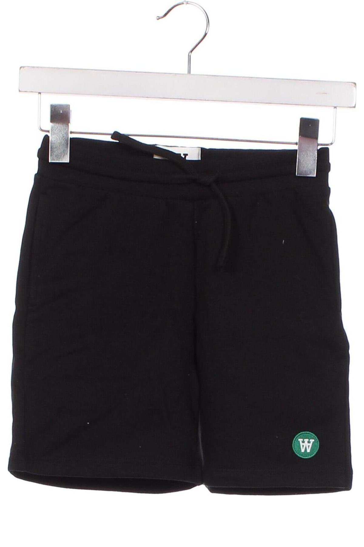 Pantaloni scurți pentru copii Wood Wood, Mărime 7-8y/ 128-134 cm, Culoare Negru, Preț 181,89 Lei