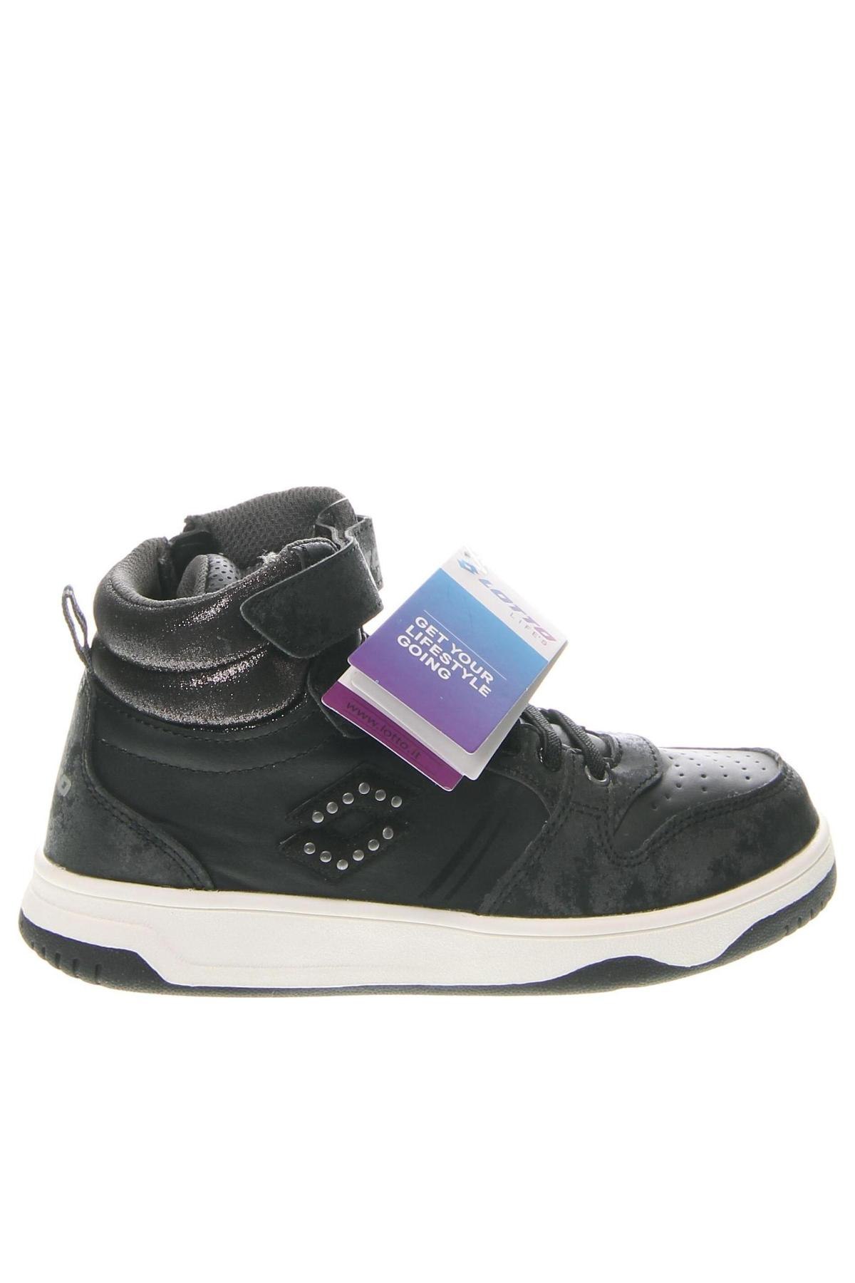 Παιδικά παπούτσια Lotto, Μέγεθος 33, Χρώμα Μαύρο, Τιμή 22,68 €