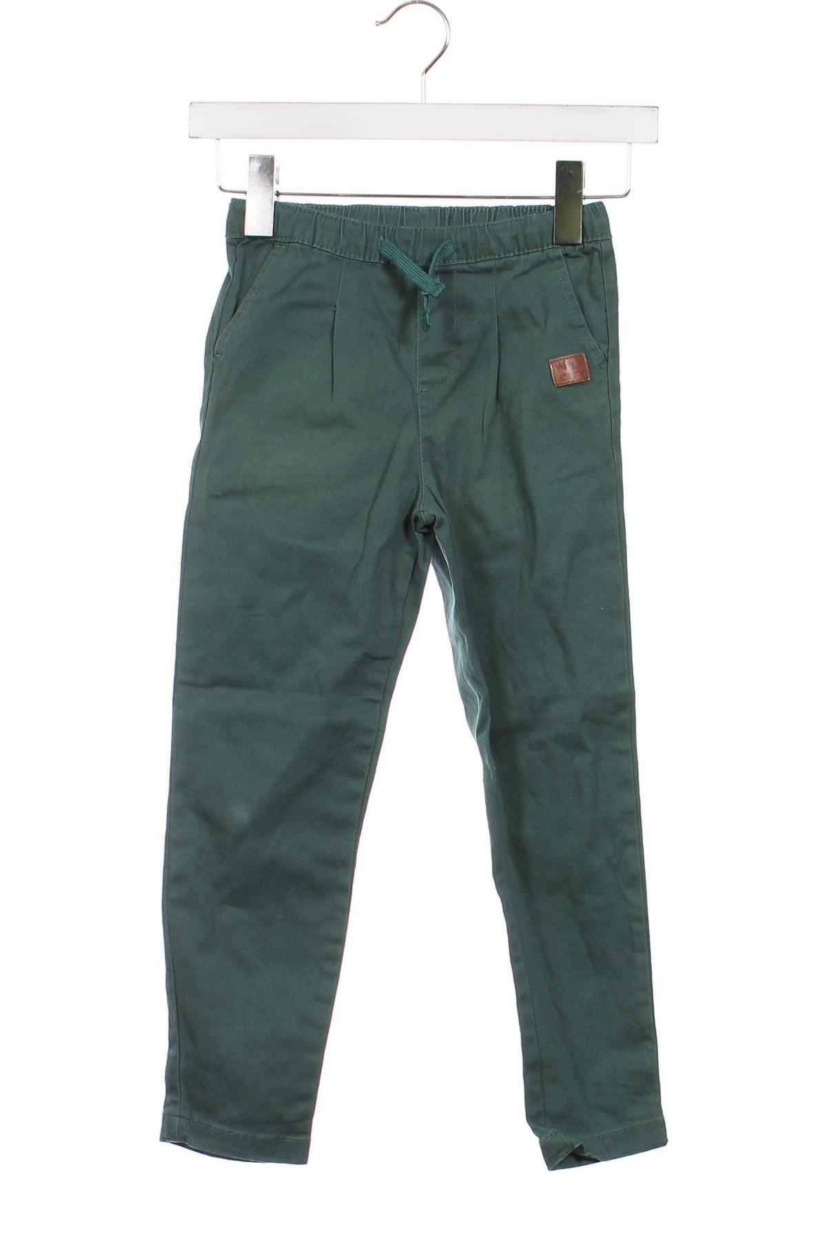 Παιδικό παντελόνι, Μέγεθος 4-5y/ 110-116 εκ., Χρώμα Πράσινο, Τιμή 6,12 €