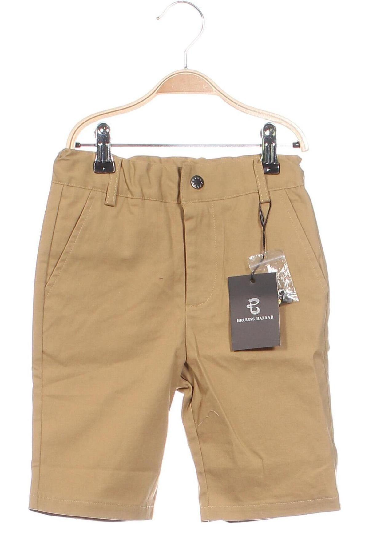 Pantaloni pentru copii Bruuns Bazaar, Mărime 5-6y/ 116-122 cm, Culoare Bej, Preț 120,79 Lei