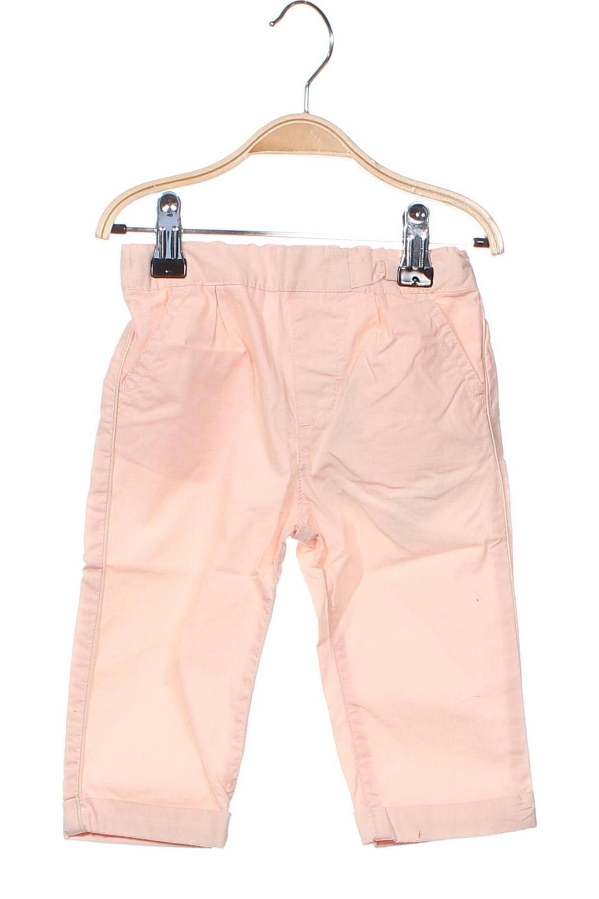 Dziecięce spodnie Du Pareil Au Meme, Rozmiar 9-12m/ 74-80 cm, Kolor Różowy, Cena 30,79 zł