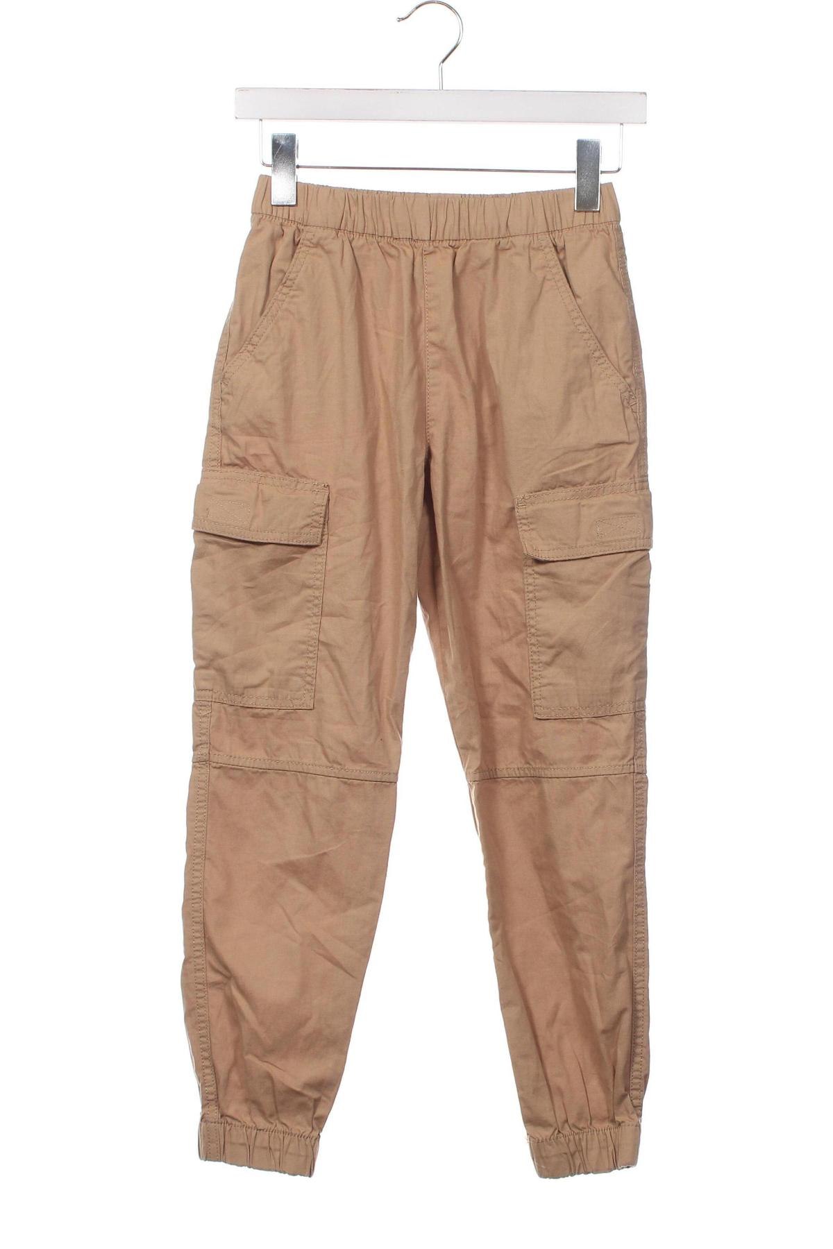 Детски панталон H&M, Размер 10-11y/ 146-152 см, Цвят Бежов, Цена 21,00 лв.