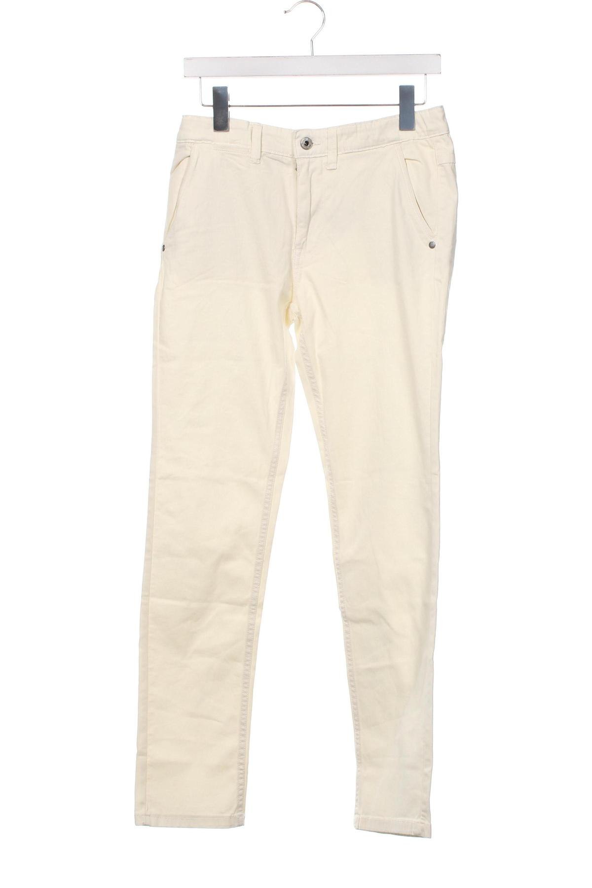 Детски панталон Pepe Jeans, Размер 13-14y/ 164-168 см, Цвят Бежов, Цена 25,50 лв.