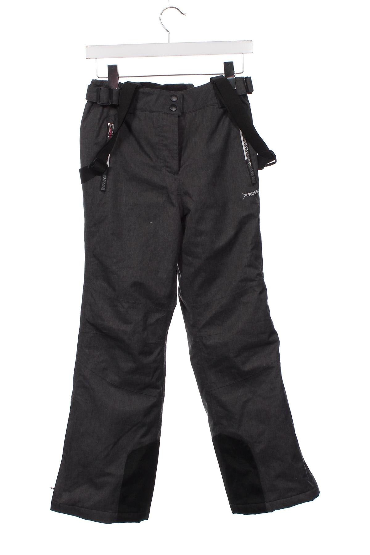 Kinderhose für Wintersport Rossi, Größe 10-11y/ 146-152 cm, Farbe Grau, Preis 31,31 €
