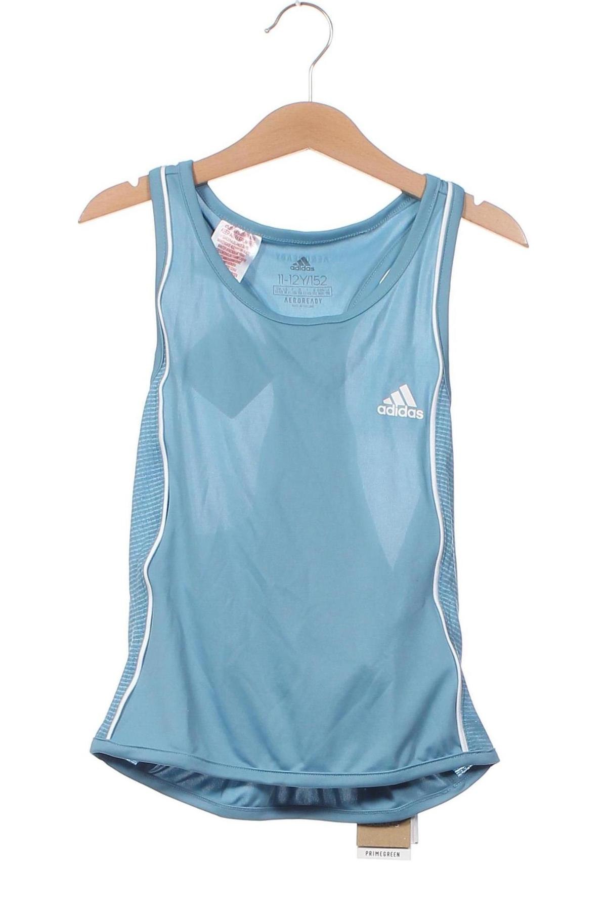 Detské tielko  Adidas, Veľkosť 11-12y/ 152-158 cm, Farba Modrá, Cena  10,85 €