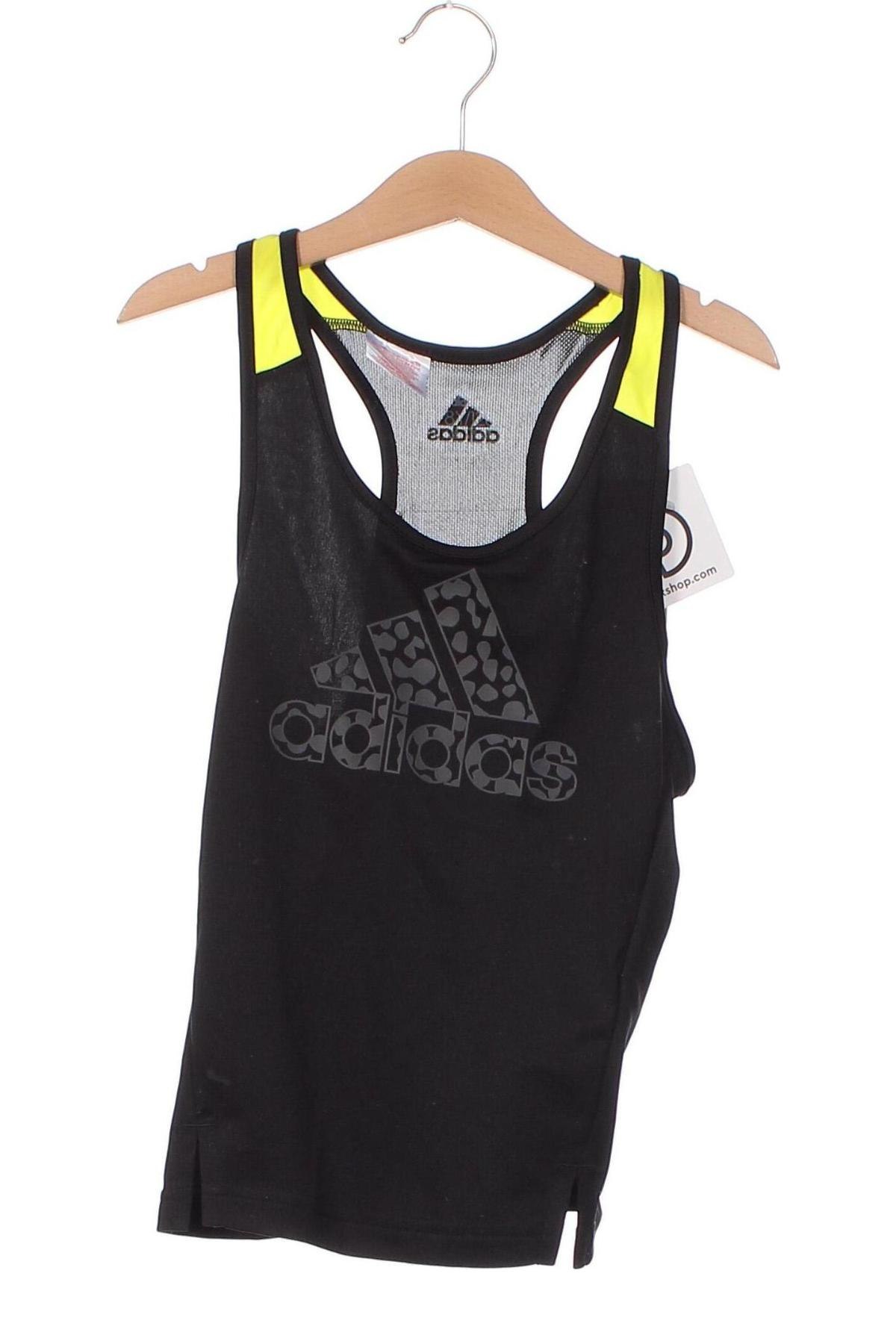 Detské tielko  Adidas, Veľkosť 7-8y/ 128-134 cm, Farba Čierna, Cena  10,85 €