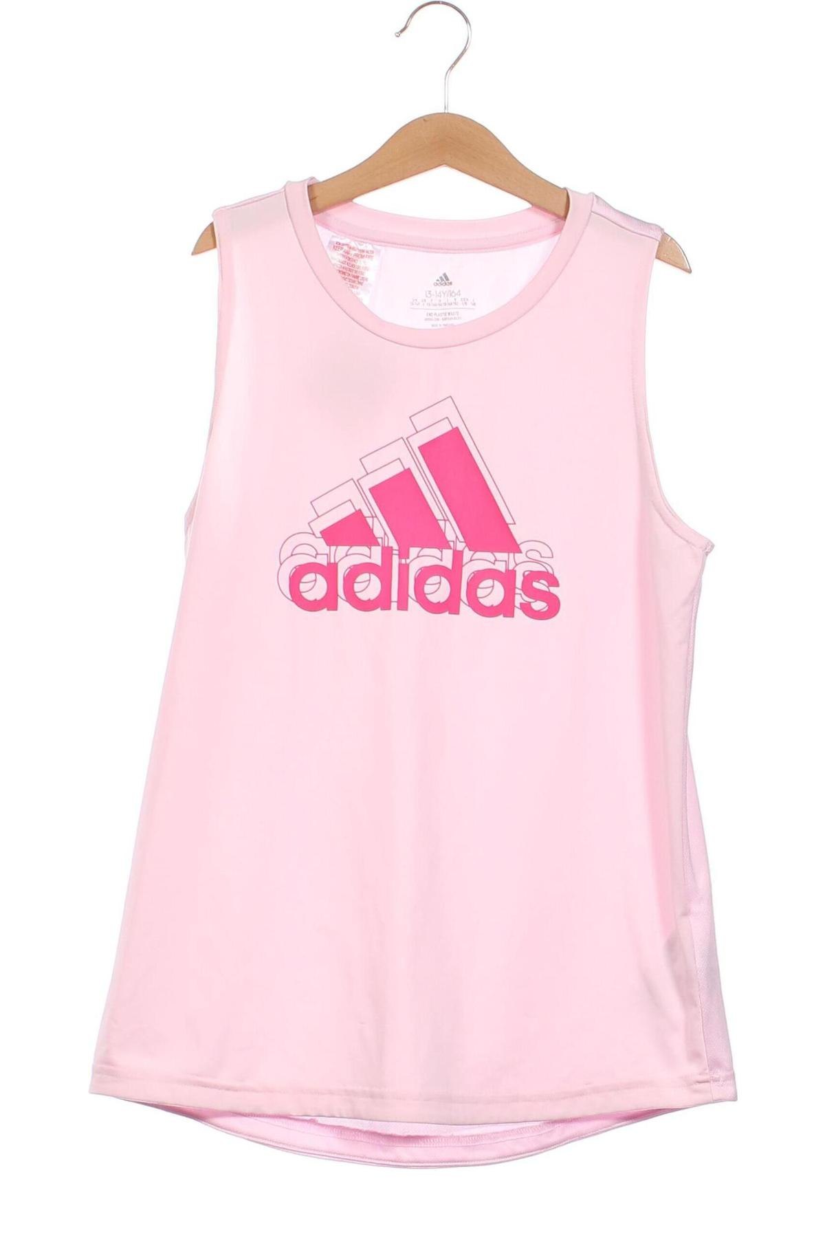 Детски потник Adidas, Размер 13-14y/ 164-168 см, Цвят Розов, Цена 22,42 лв.