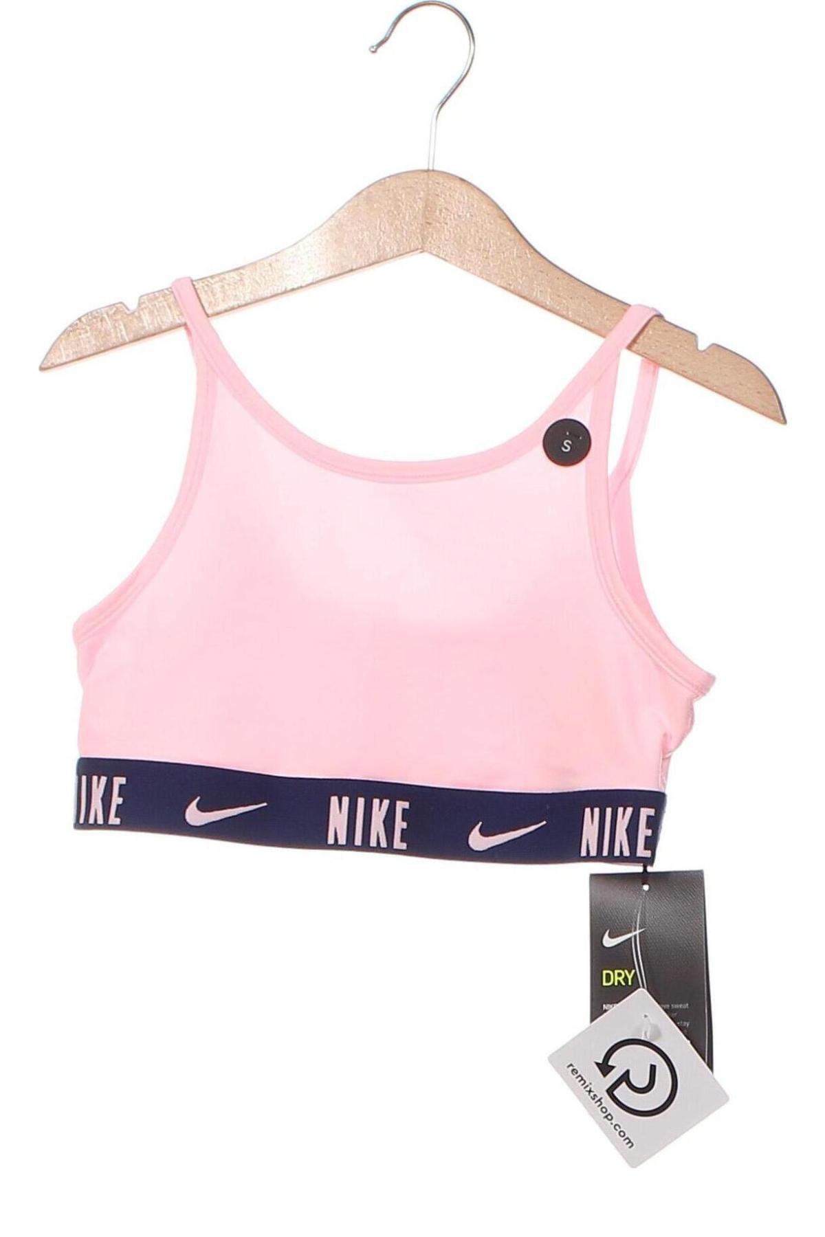 Μπλουζάκι αμάνικο παιδικό Nike, Μέγεθος 7-8y/ 128-134 εκ., Χρώμα Ρόζ , Τιμή 23,74 €
