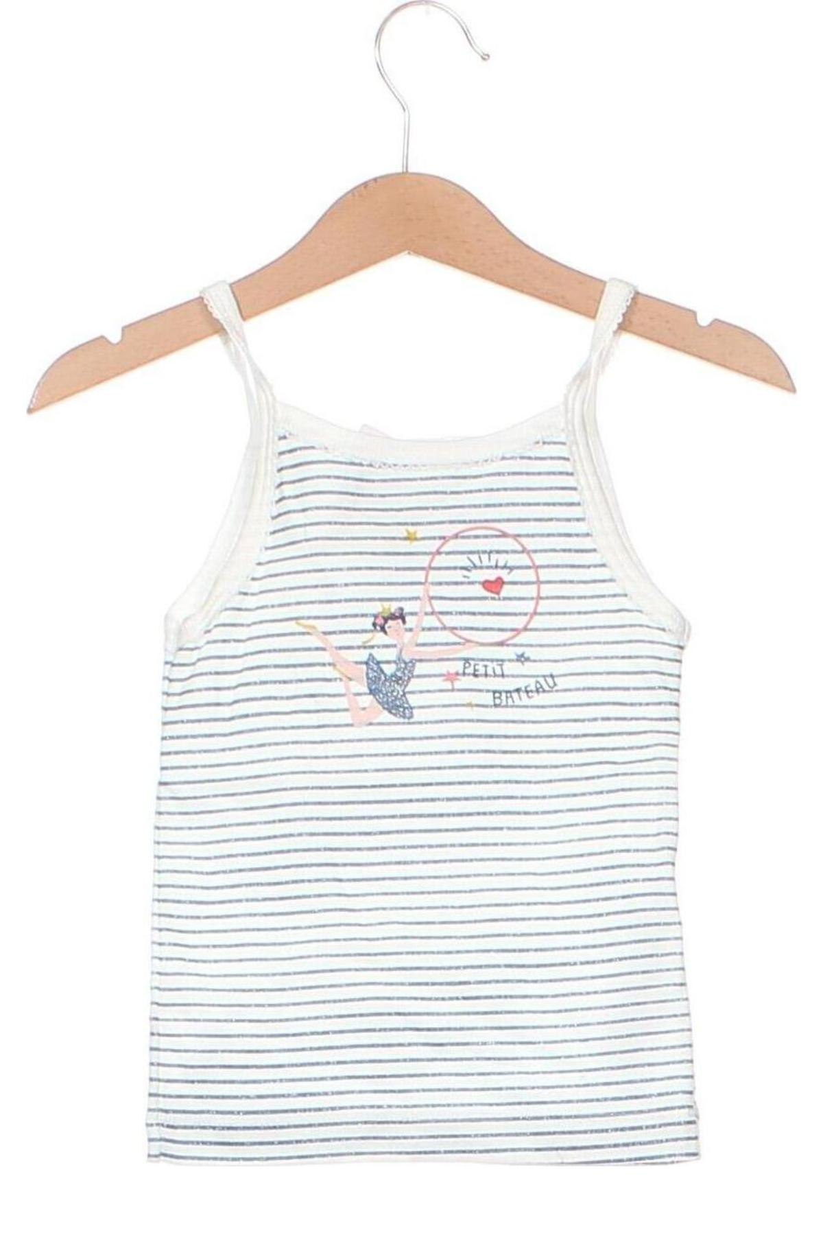 Μπλουζάκι αμάνικο παιδικό Petit Bateau, Μέγεθος 18-24m/ 86-98 εκ., Χρώμα Πολύχρωμο, Τιμή 26,29 €