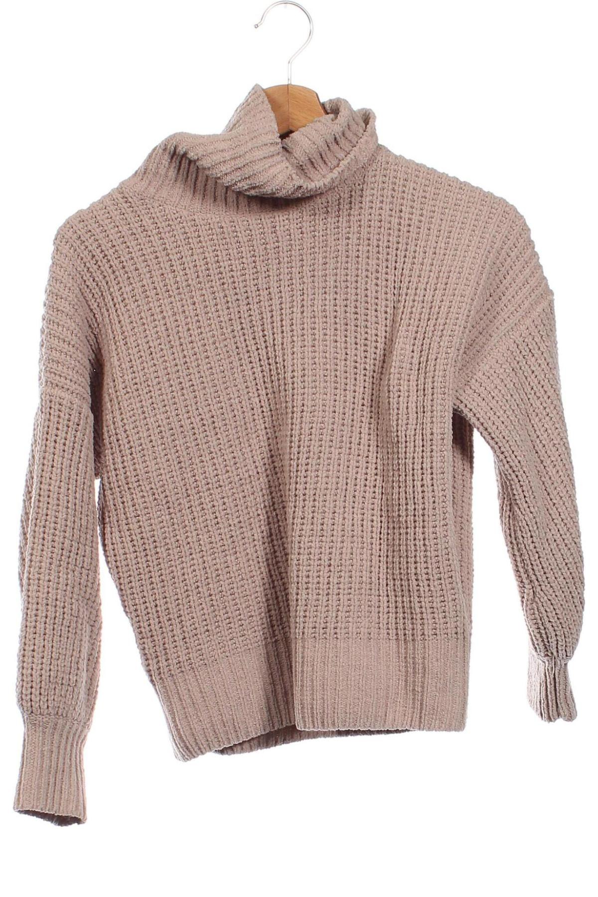 Детски пуловер, Размер 10-11y/ 146-152 см, Цвят Бежов, Цена 8,67 лв.