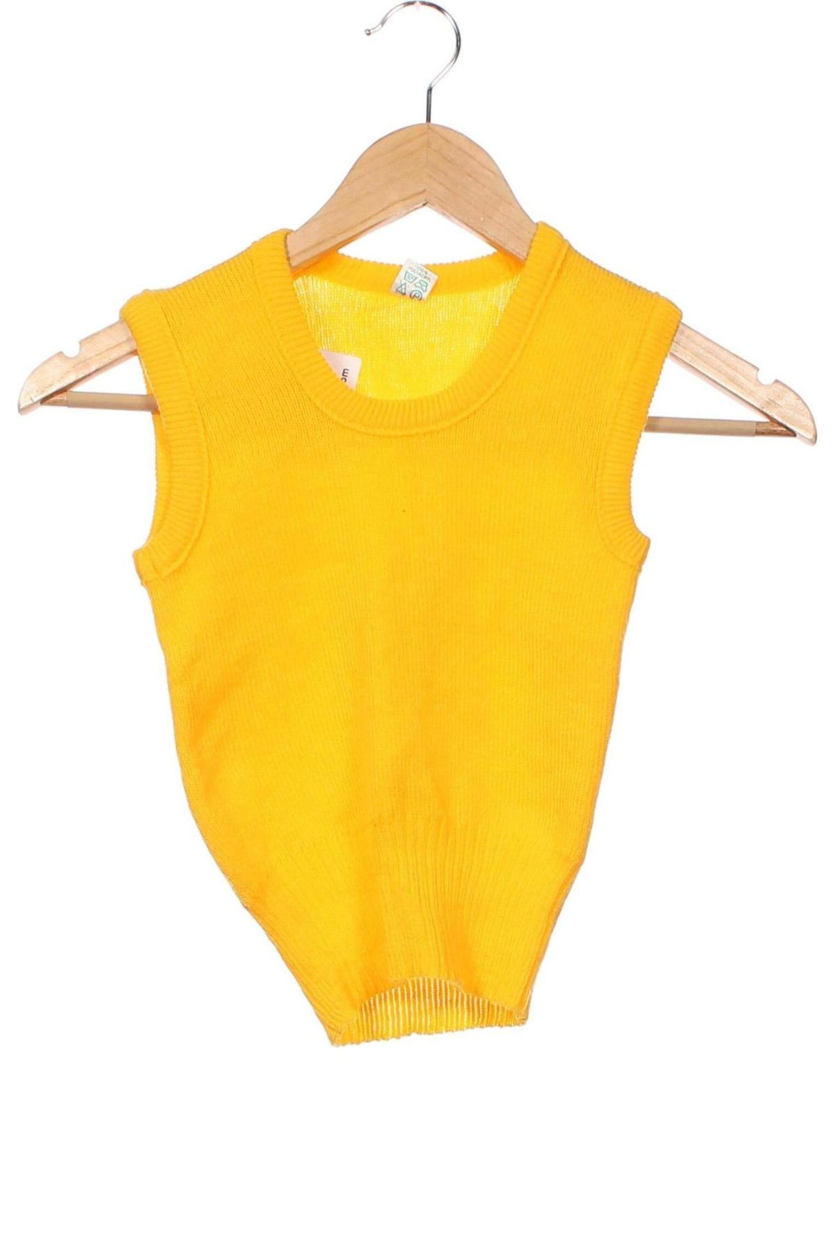 Детски пуловер, Размер 12-13y/ 158-164 см, Цвят Жълт, Цена 8,09 лв.