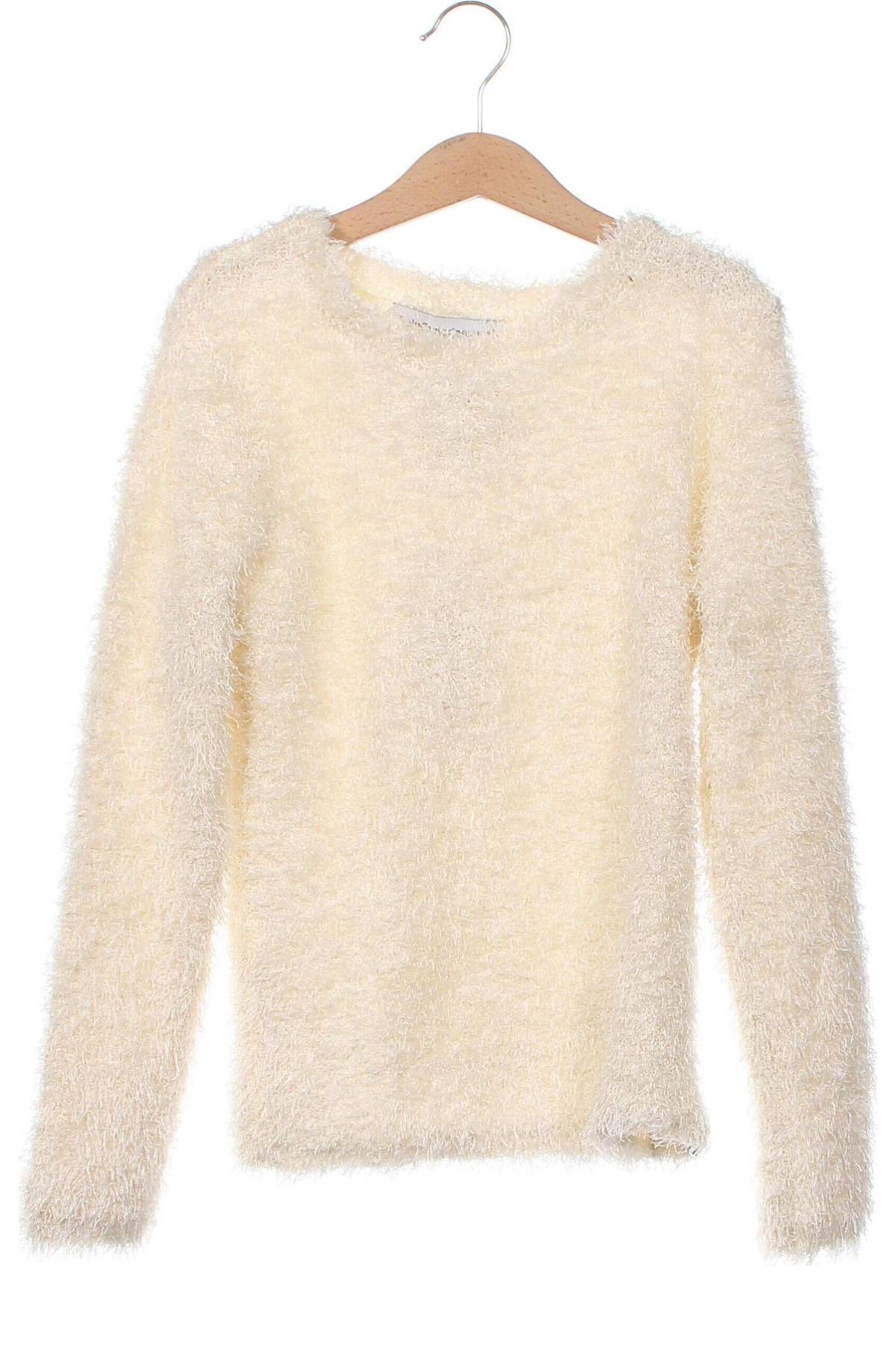 Детски пуловер LuluCastagnette, Размер 7-8y/ 128-134 см, Цвят Екрю, Цена 20,40 лв.