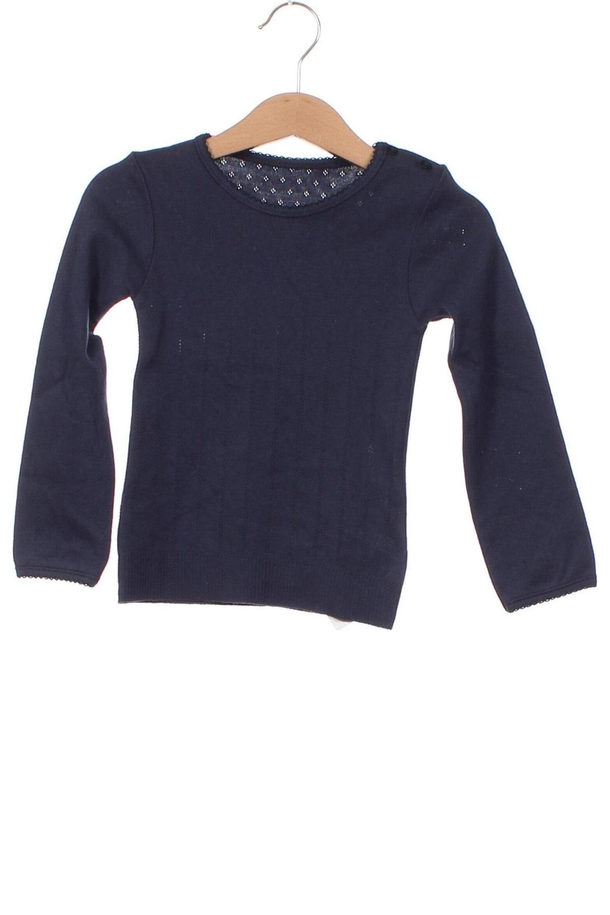 Детски пуловер Noa Noa, Размер 18-24m/ 86-98 см, Цвят Син, Цена 43,20 лв.