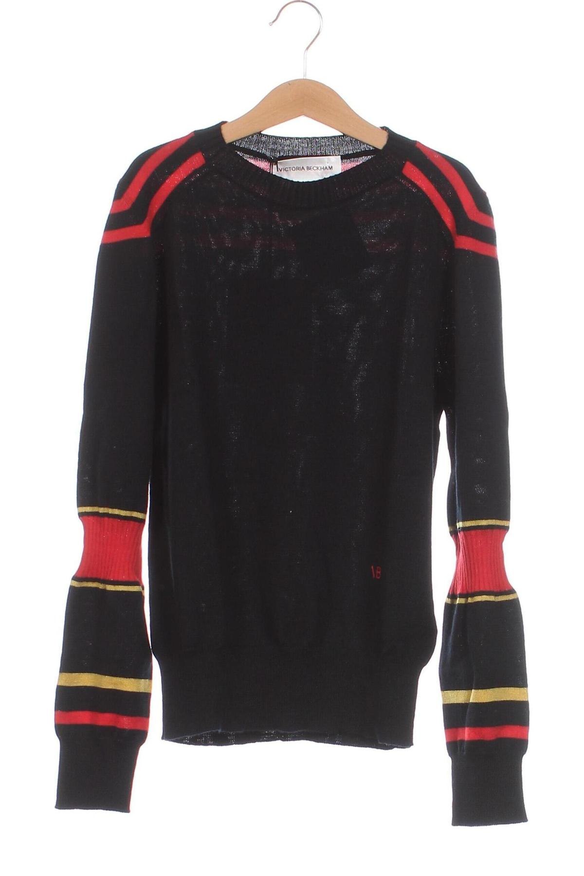 Детски пуловер Victoria Beckham, Размер 9-10y/ 140-146 см, Цвят Черен, Цена 156,06 лв.