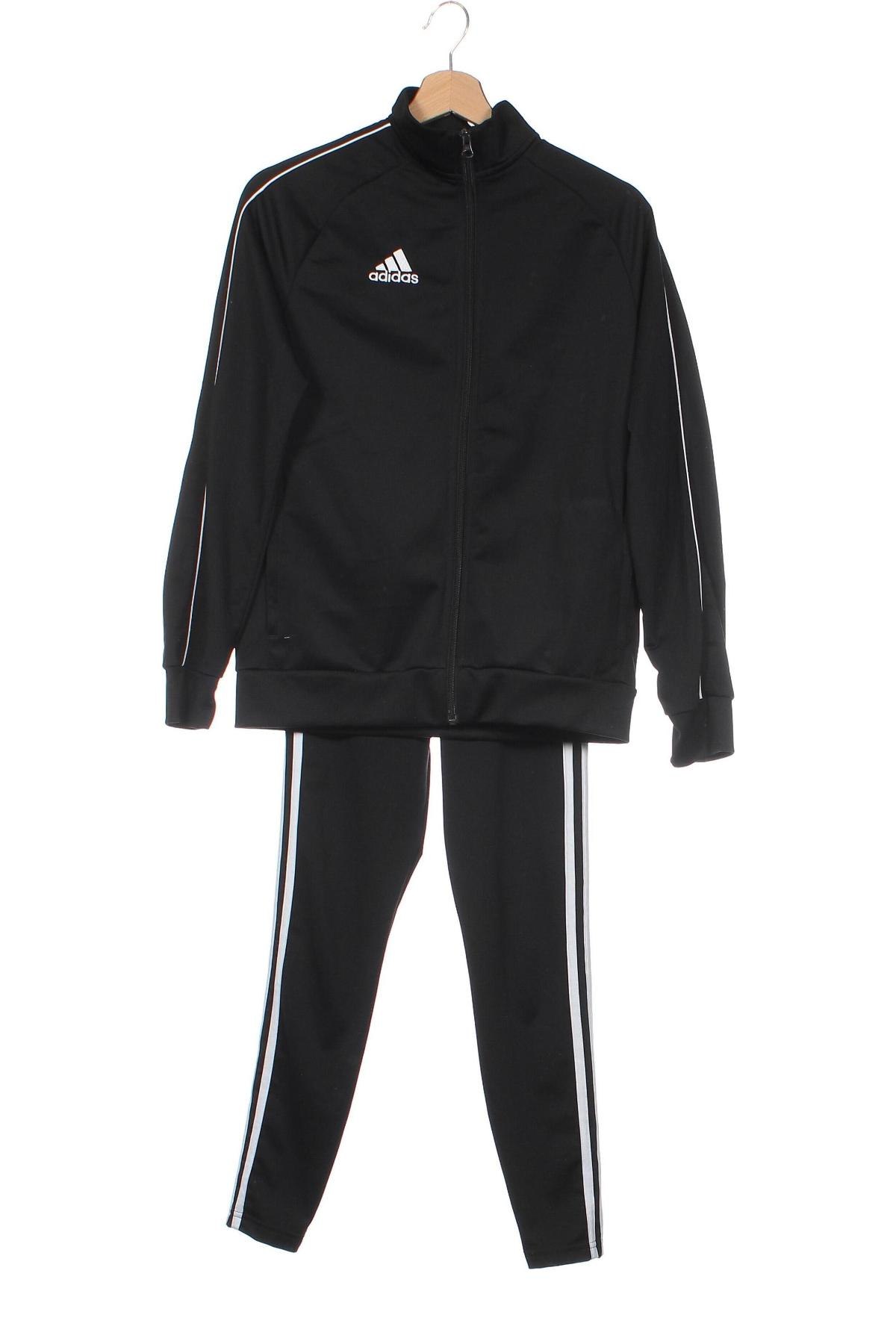 Παιδικό αθλητικό σύνολο Adidas, Μέγεθος 12-13y/ 158-164 εκ., Χρώμα Μαύρο, Τιμή 26,72 €