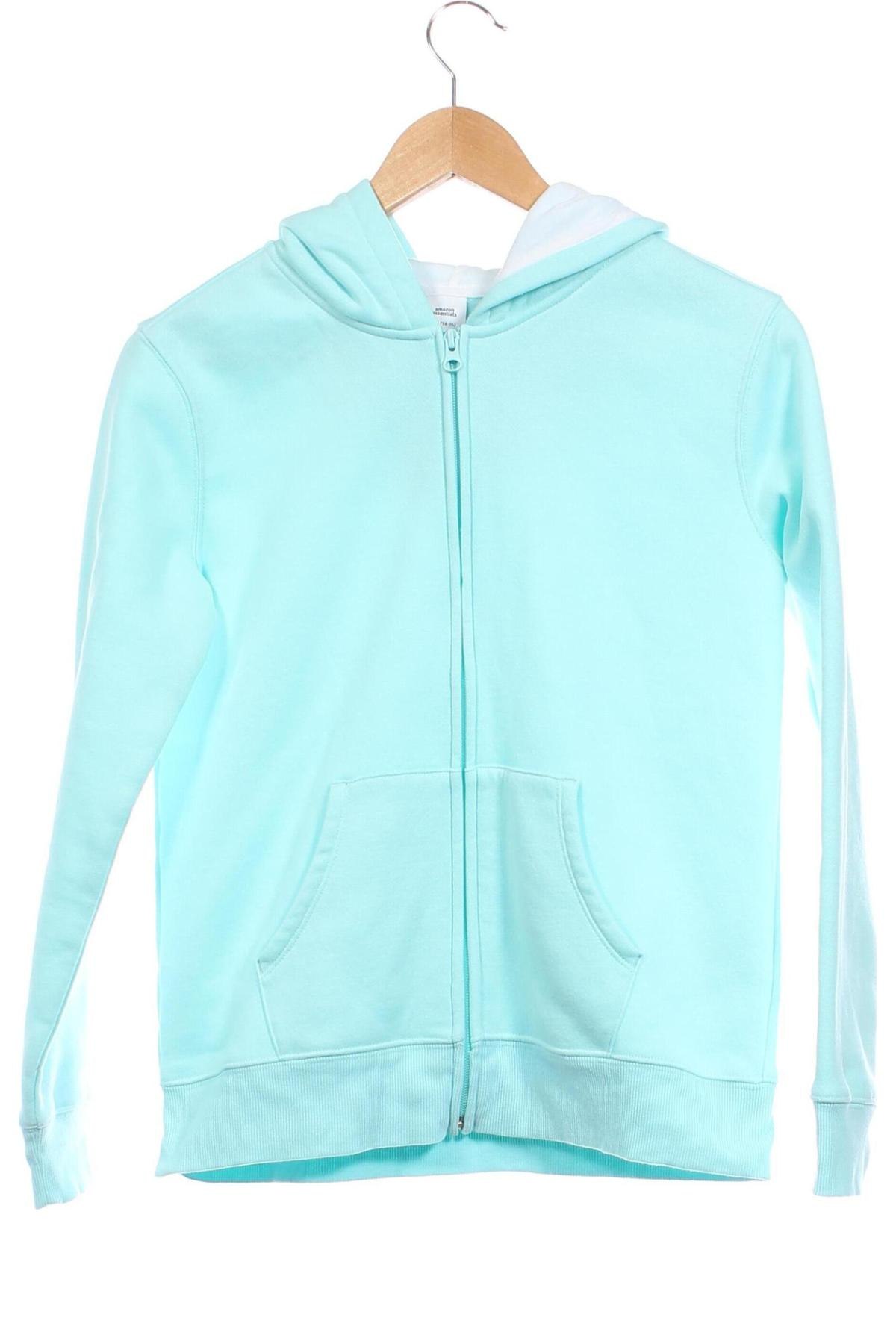 Gyerek sweatshirt Amazon Essentials, Méret 14-15y / 168-170 cm, Szín Kék, Ár 7 400 Ft