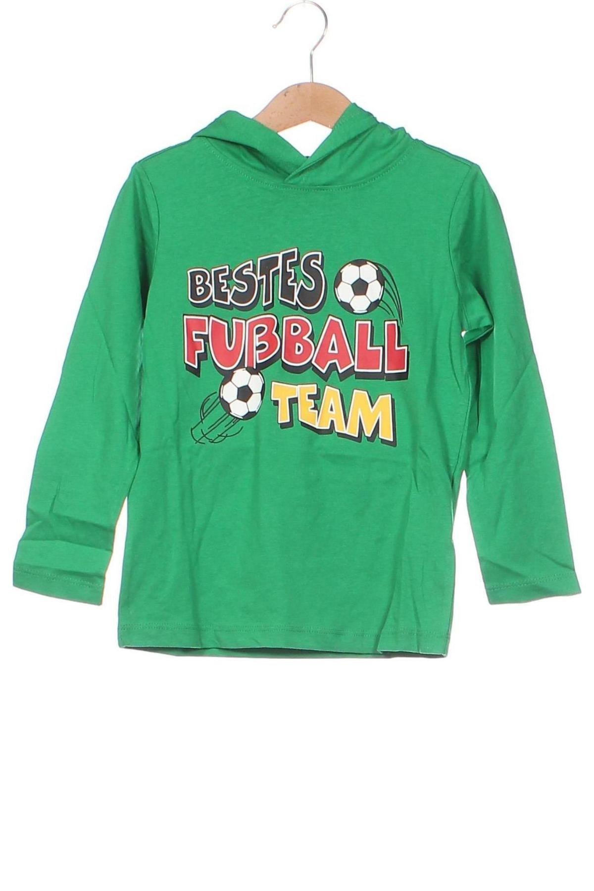 Kinder Sweatshirts Kids World, Größe 3-4y/ 104-110 cm, Farbe Grün, Preis € 9,74