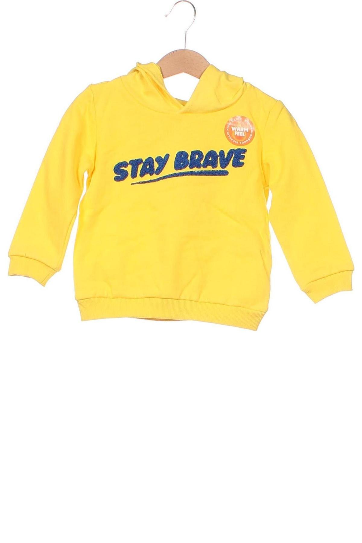 Kinder Sweatshirts Koton, Größe 12-18m/ 80-86 cm, Farbe Gelb, Preis € 10,87
