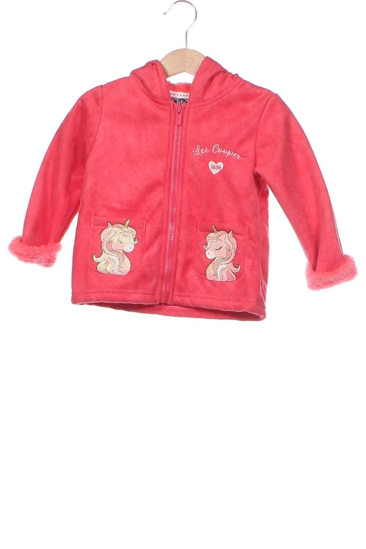 Kinder Sweatshirts Lee Cooper, Größe 18-24m/ 86-98 cm, Farbe Rosa, Preis 16,50 €