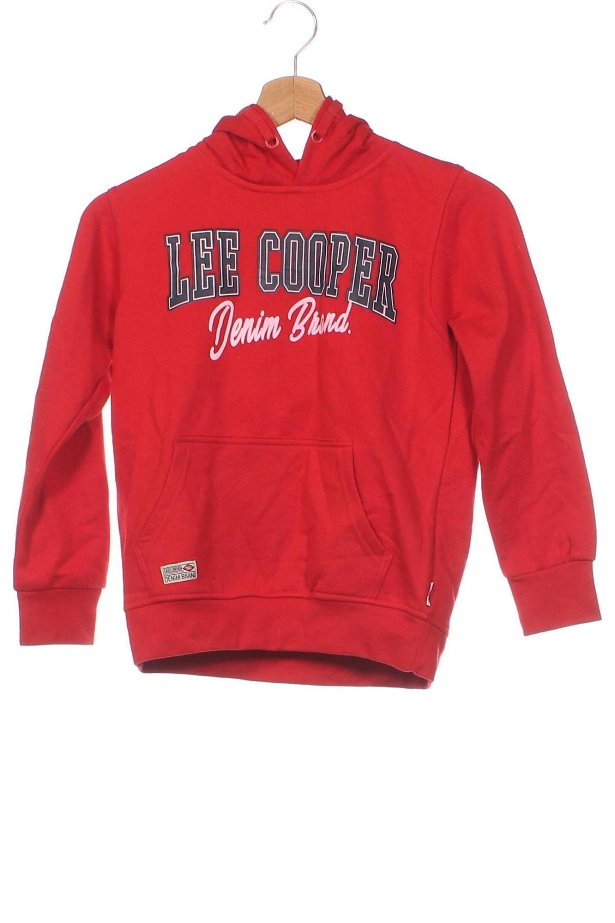Gyerek sweatshirt Lee Cooper, Méret 10-11y / 146-152 cm, Szín Piros, Ár 6 469 Ft