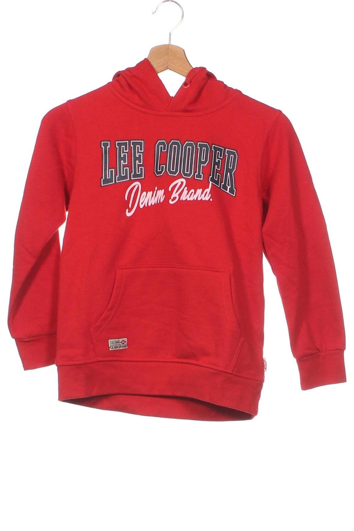 Παιδικό φούτερ Lee Cooper, Μέγεθος 12-13y/ 158-164 εκ., Χρώμα Κόκκινο, Τιμή 14,02 €