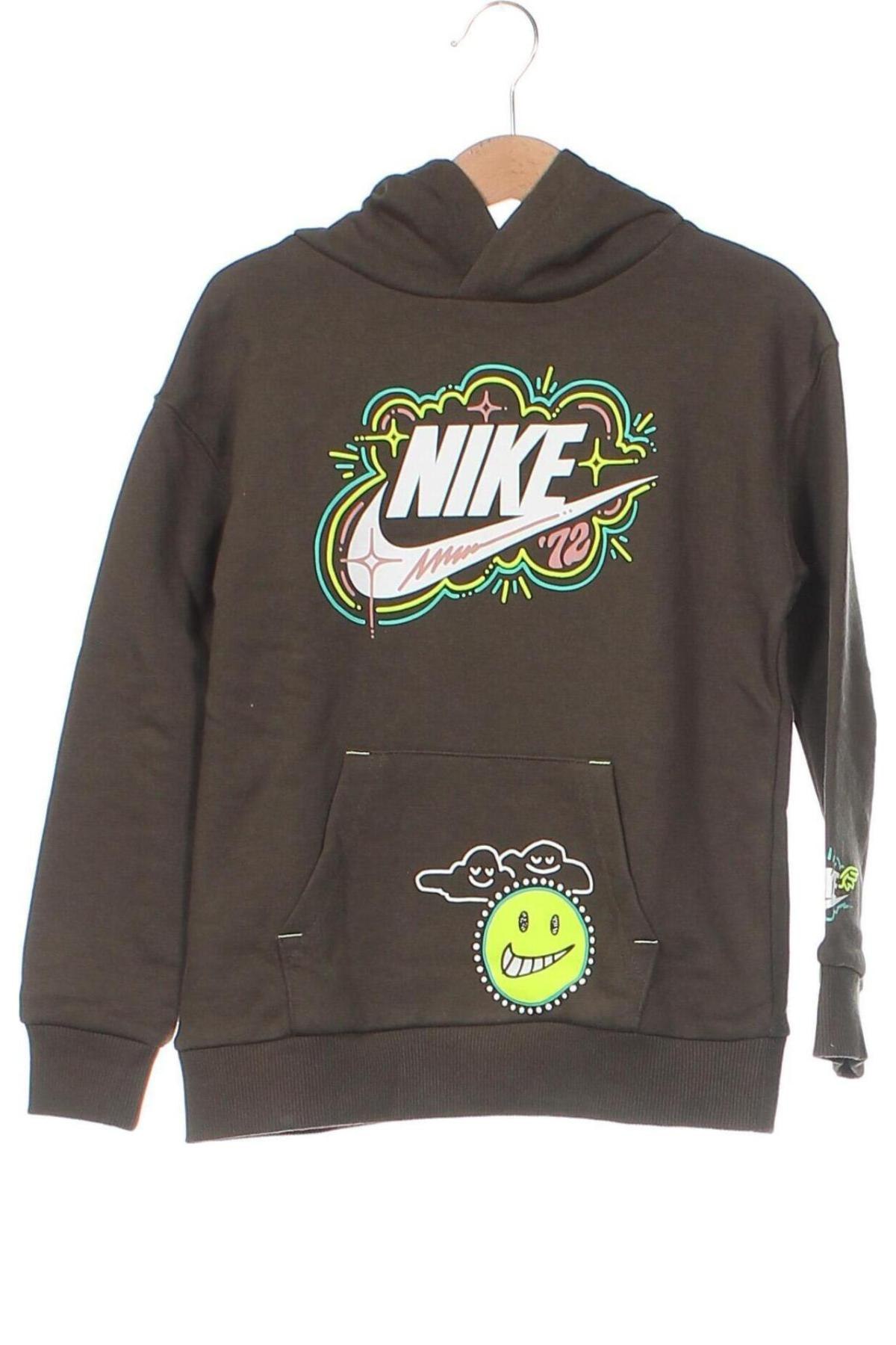 Dziecięca bluza Nike, Rozmiar 3-4y/ 104-110 cm, Kolor Zielony, Cena 220,22 zł
