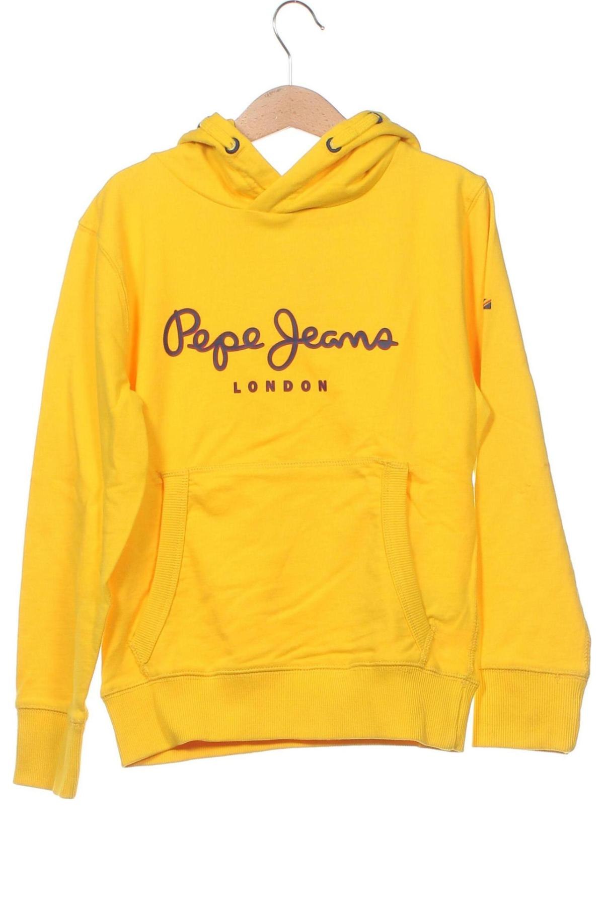 Детски суичър Pepe Jeans, Размер 3-4y/ 104-110 см, Цвят Жълт, Цена 82,62 лв.
