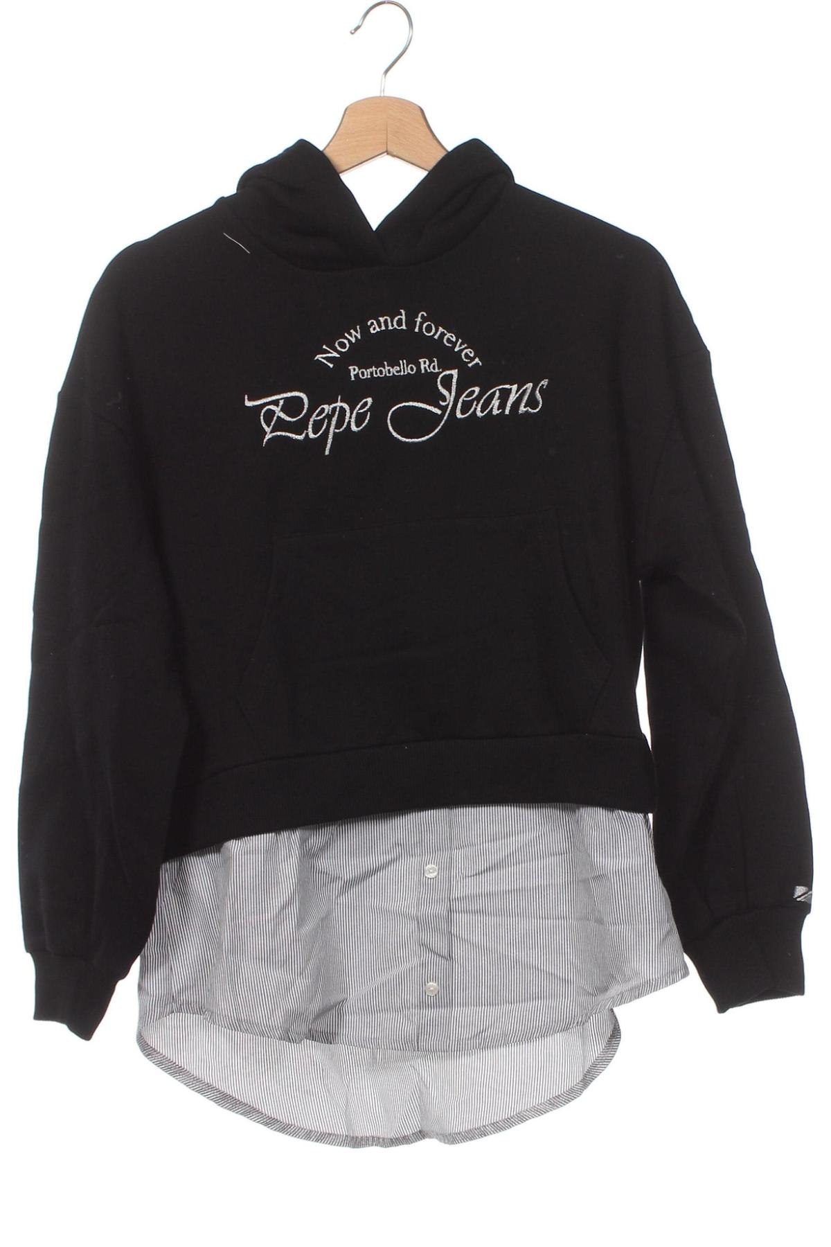 Kinder Sweatshirts Pepe Jeans, Größe 13-14y/ 164-168 cm, Farbe Schwarz, Preis 52,58 €