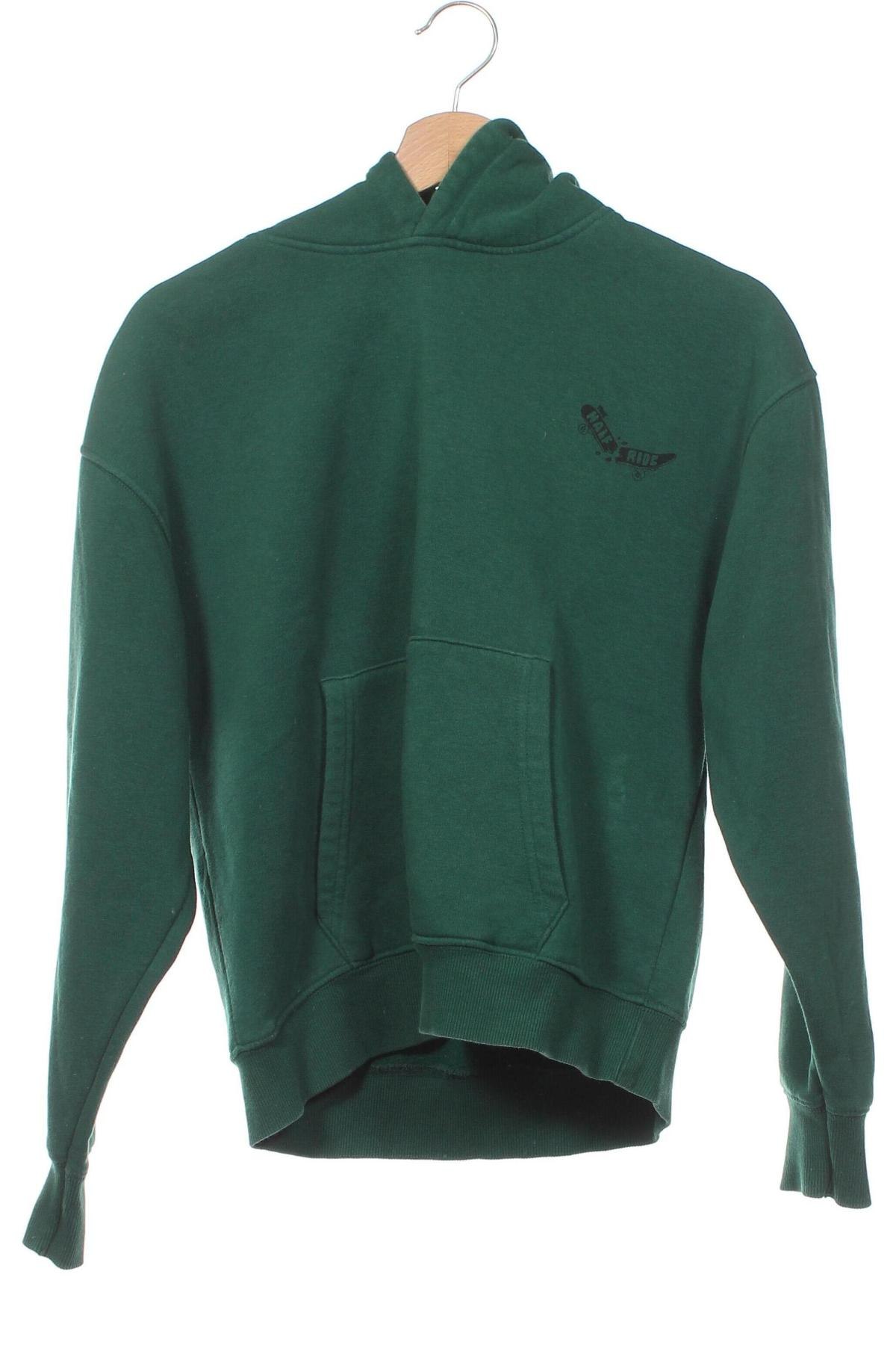 Gyerek sweatshirt Zara, Méret 11-12y / 152-158 cm, Szín Zöld, Ár 2 800 Ft