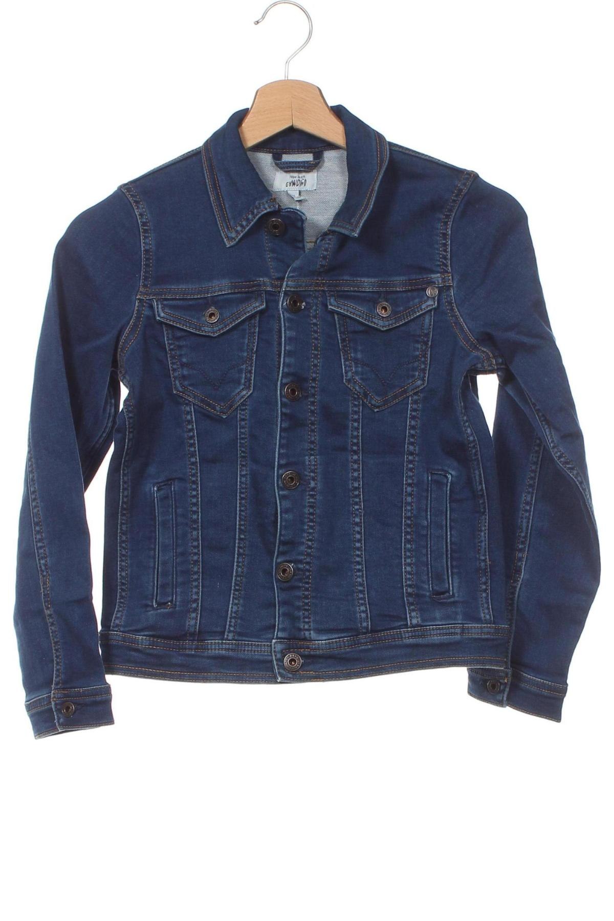 Παιδικό τζίν μπουφάν Pepe Jeans, Μέγεθος 8-9y/ 134-140 εκ., Χρώμα Μπλέ, Τιμή 42,59 €