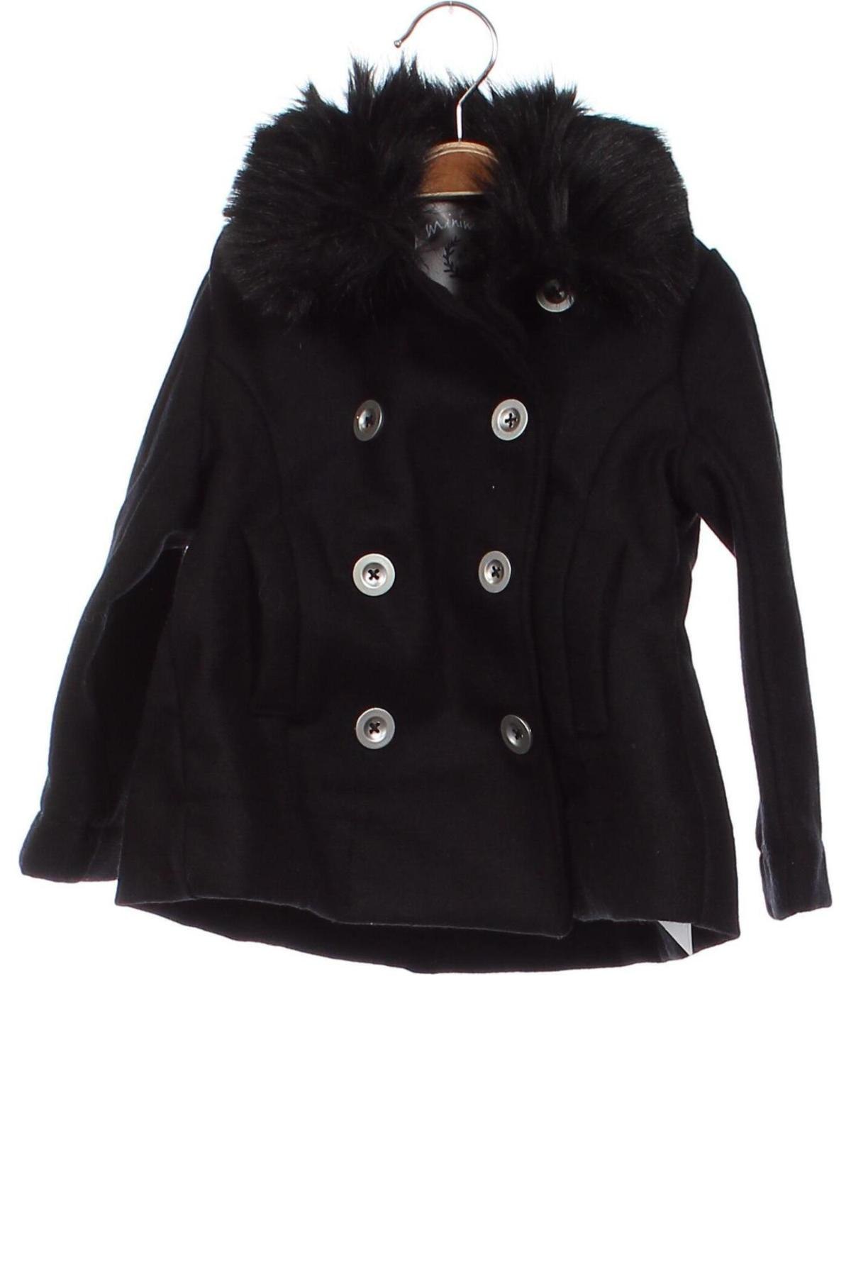 Dětský kabát  Miniman, Velikost 3-4y/ 104-110 cm, Barva Černá, Cena  1 893,00 Kč