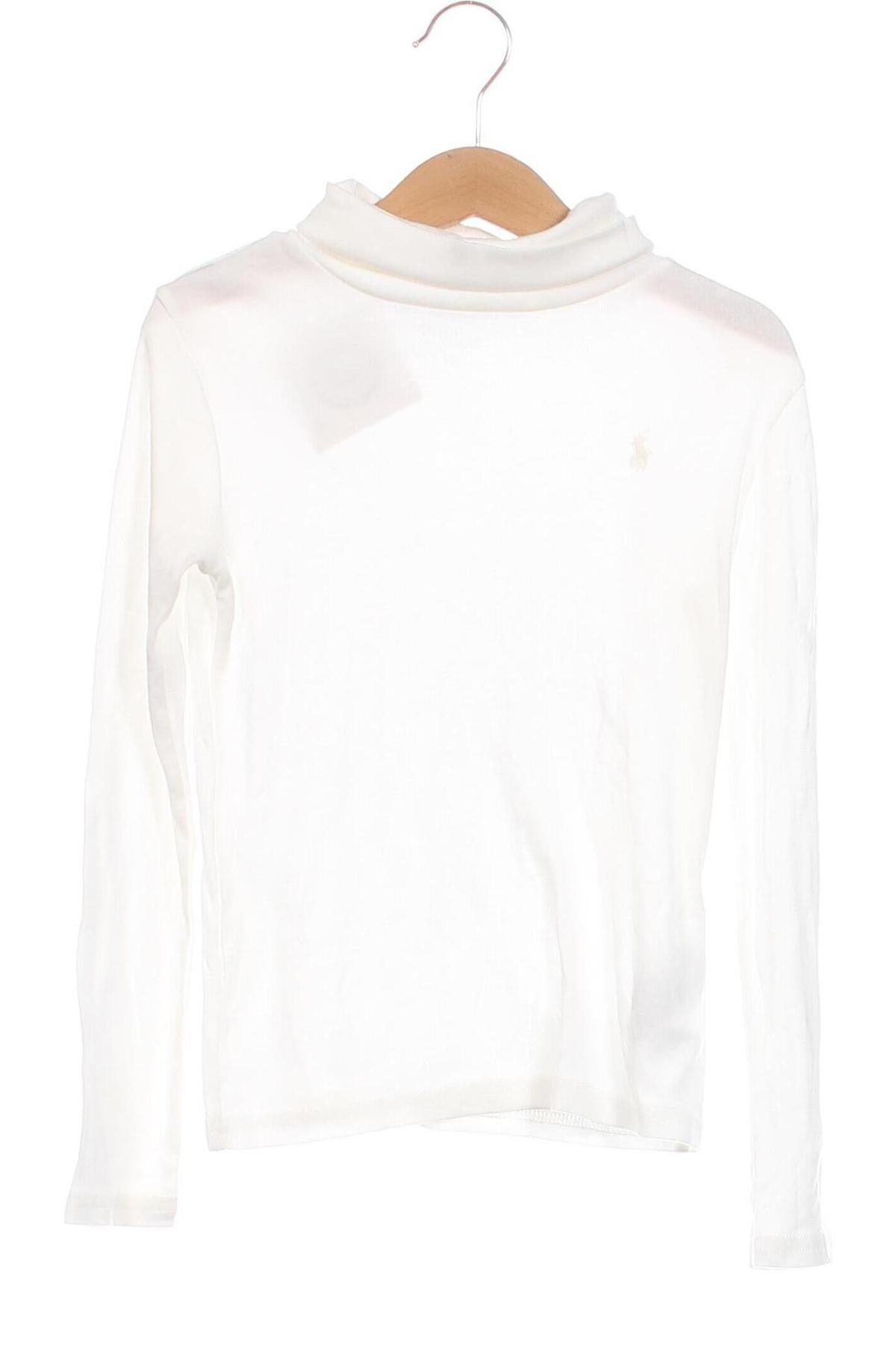 Παιδική ζιβαγκο μπλουζα Polo By Ralph Lauren, Μέγεθος 5-6y/ 116-122 εκ., Χρώμα Λευκό, Τιμή 21,04 €