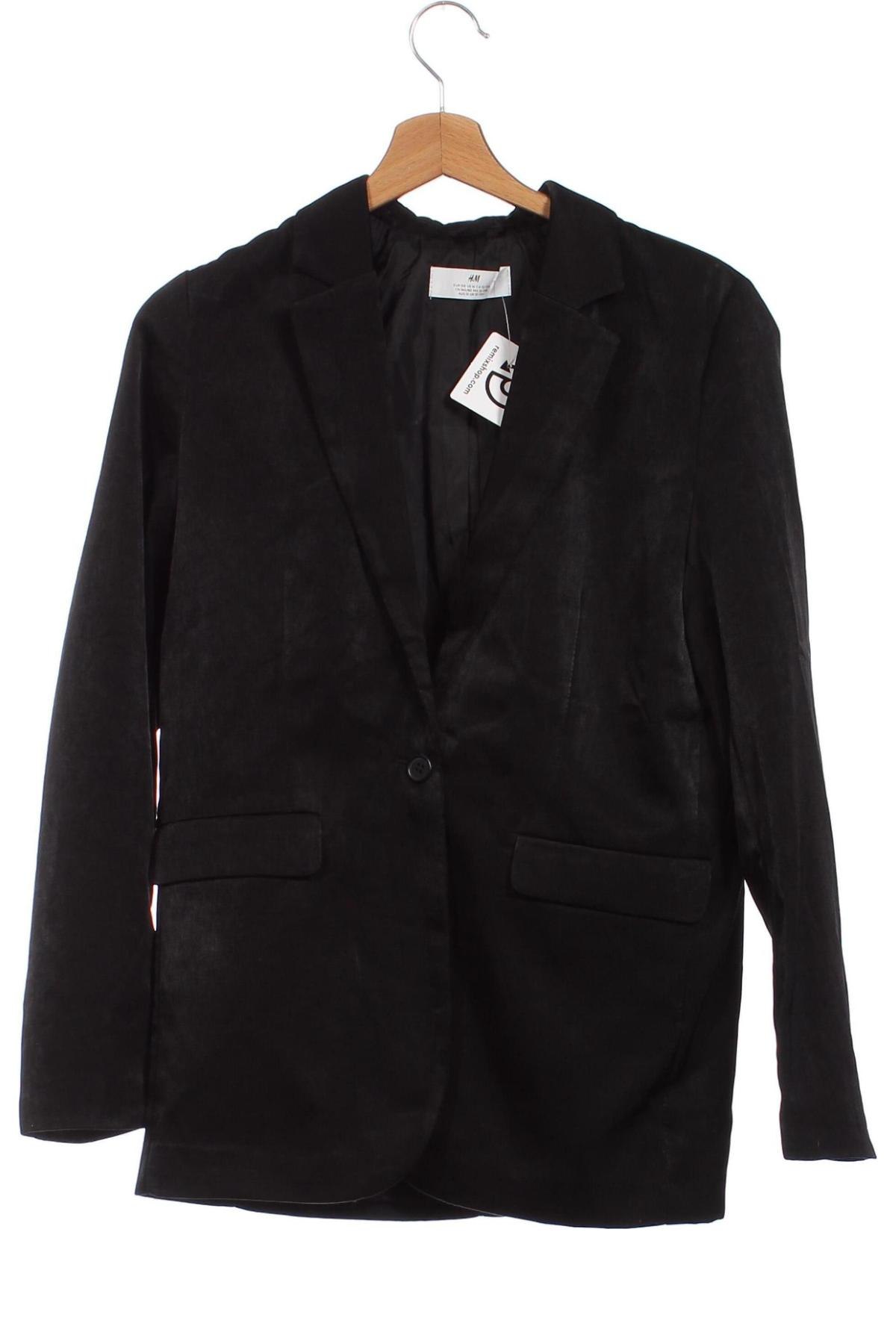 Παιδικό σακάκι H&M, Μέγεθος 12-13y/ 158-164 εκ., Χρώμα Μαύρο, Τιμή 9,96 €