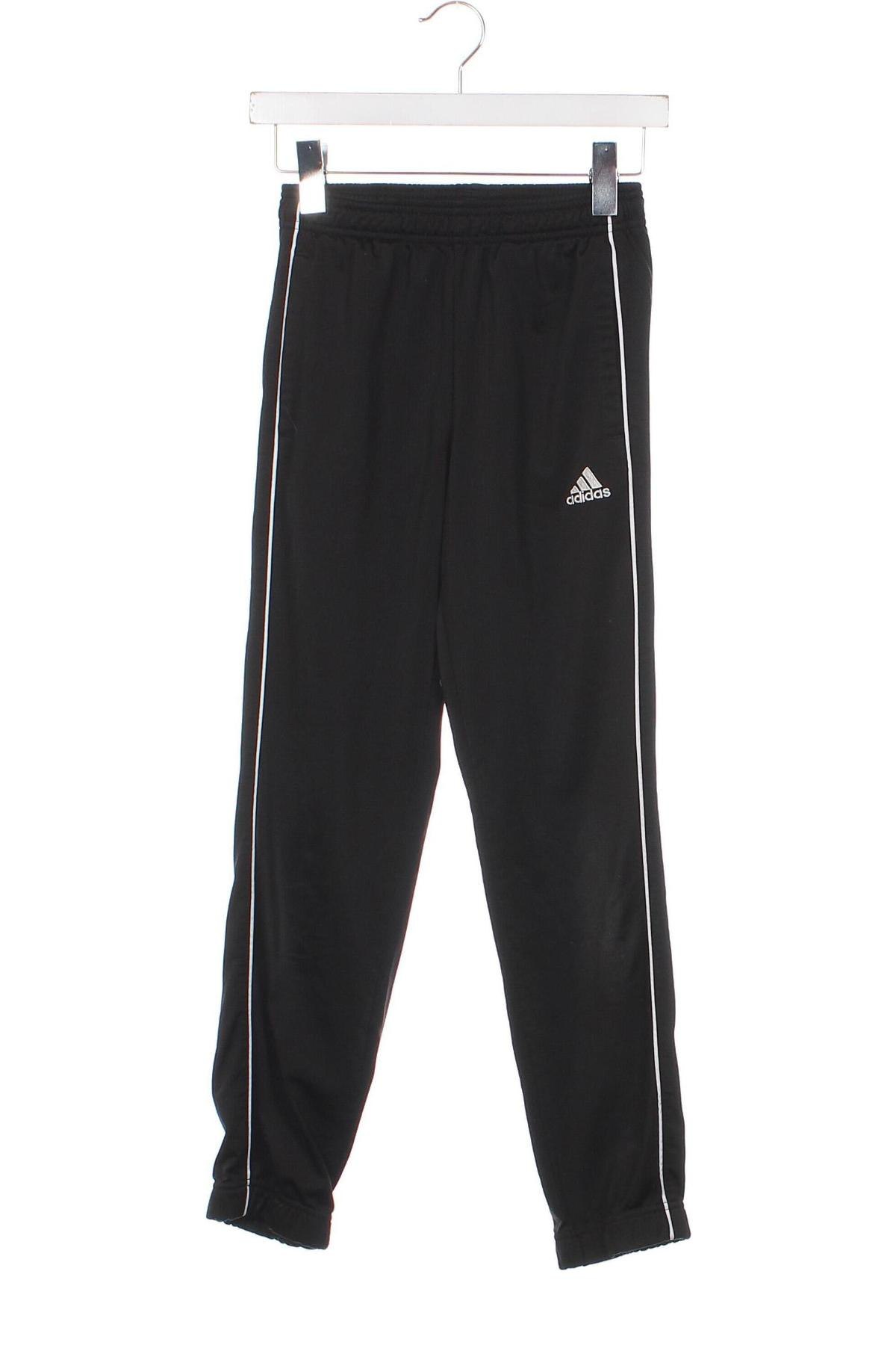 Детско спортно долнище Adidas, Размер 11-12y/ 152-158 см, Цвят Черен, Цена 34,00 лв.
