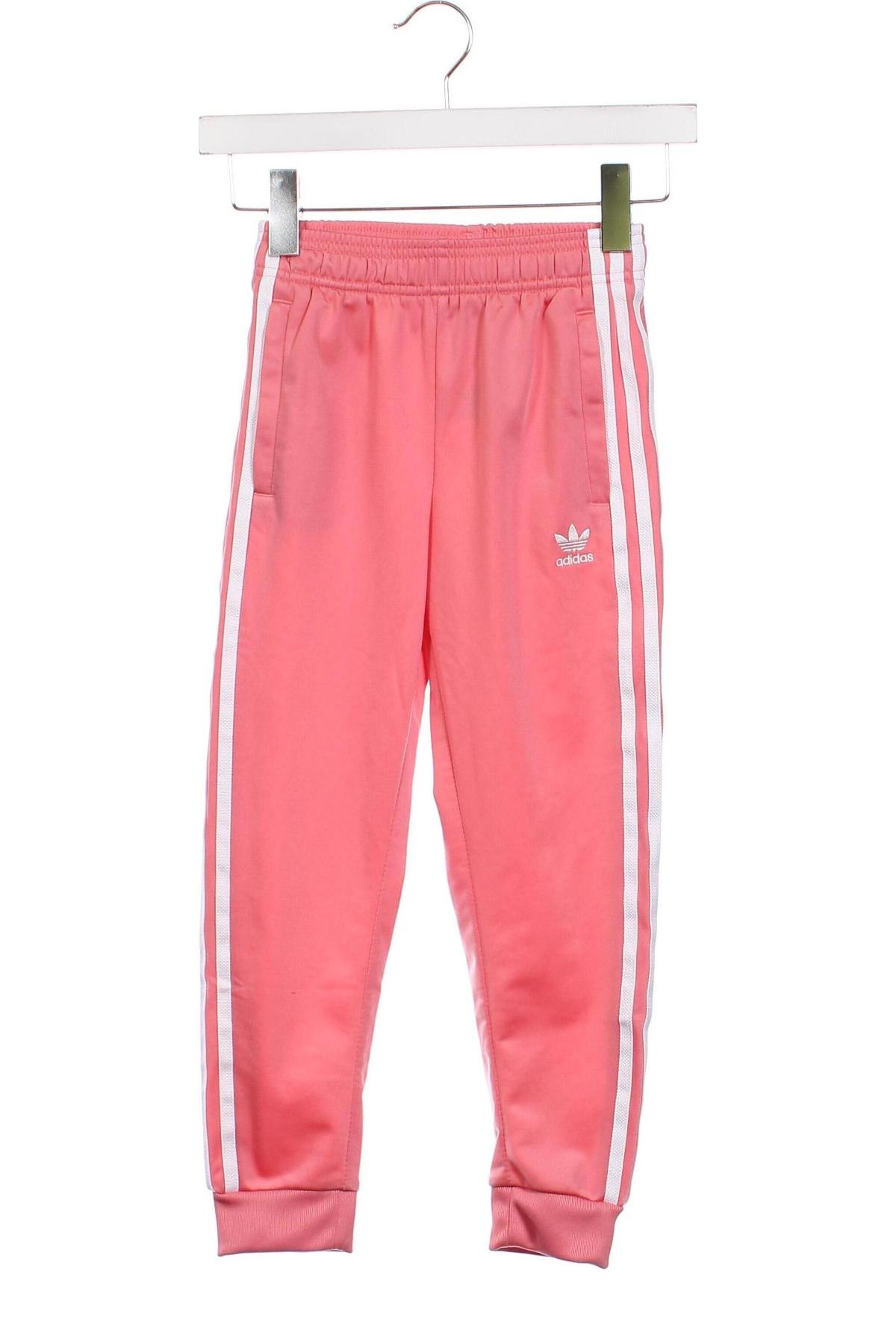Kinder Sporthose Adidas Originals, Größe 7-8y/ 128-134 cm, Farbe Rosa, Preis 19,69 €