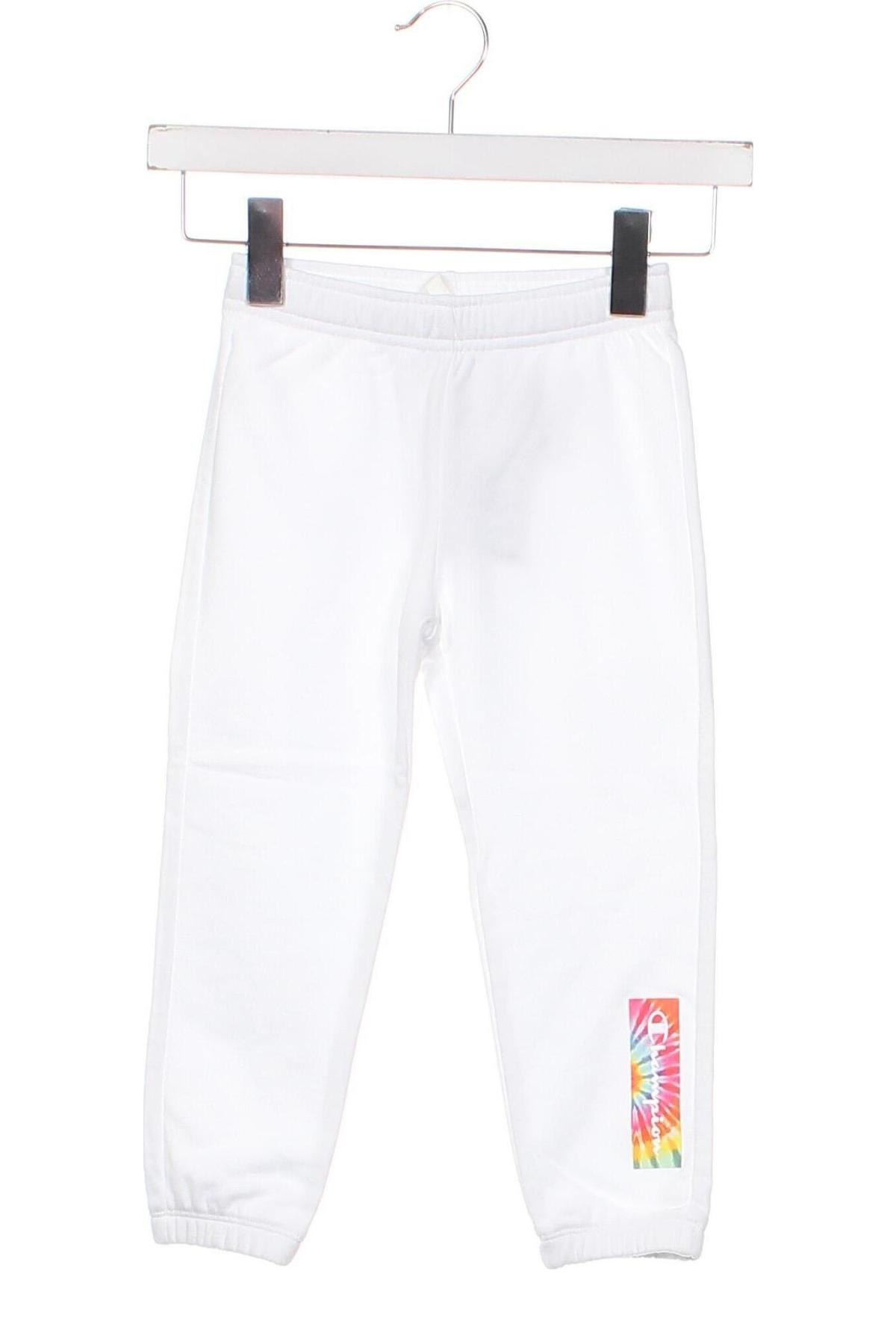 Pantaloni de trening, pentru copii Champion, Mărime 3-4y/ 104-110 cm, Culoare Alb, Preț 54,34 Lei