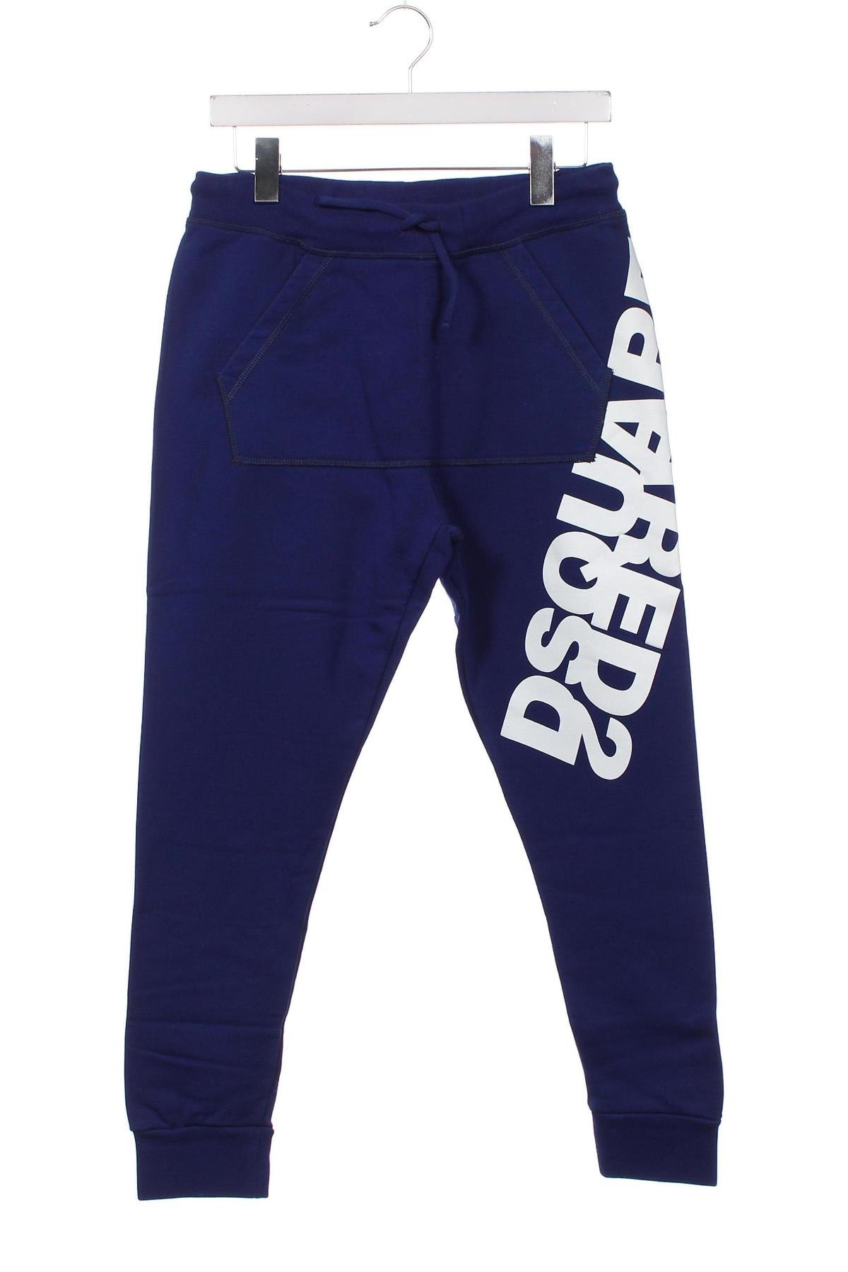 Pantaloni de trening, pentru copii Dsquared2, Mărime 13-14y/ 164-168 cm, Culoare Albastru, Preț 780,66 Lei