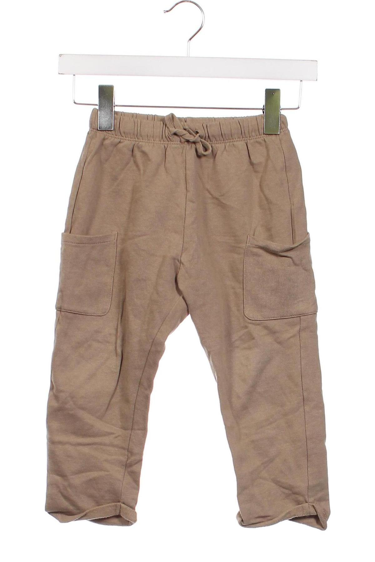 Pantaloni de trening, pentru copii H&M, Mărime 3-4y/ 104-110 cm, Culoare Bej, Preț 56,84 Lei