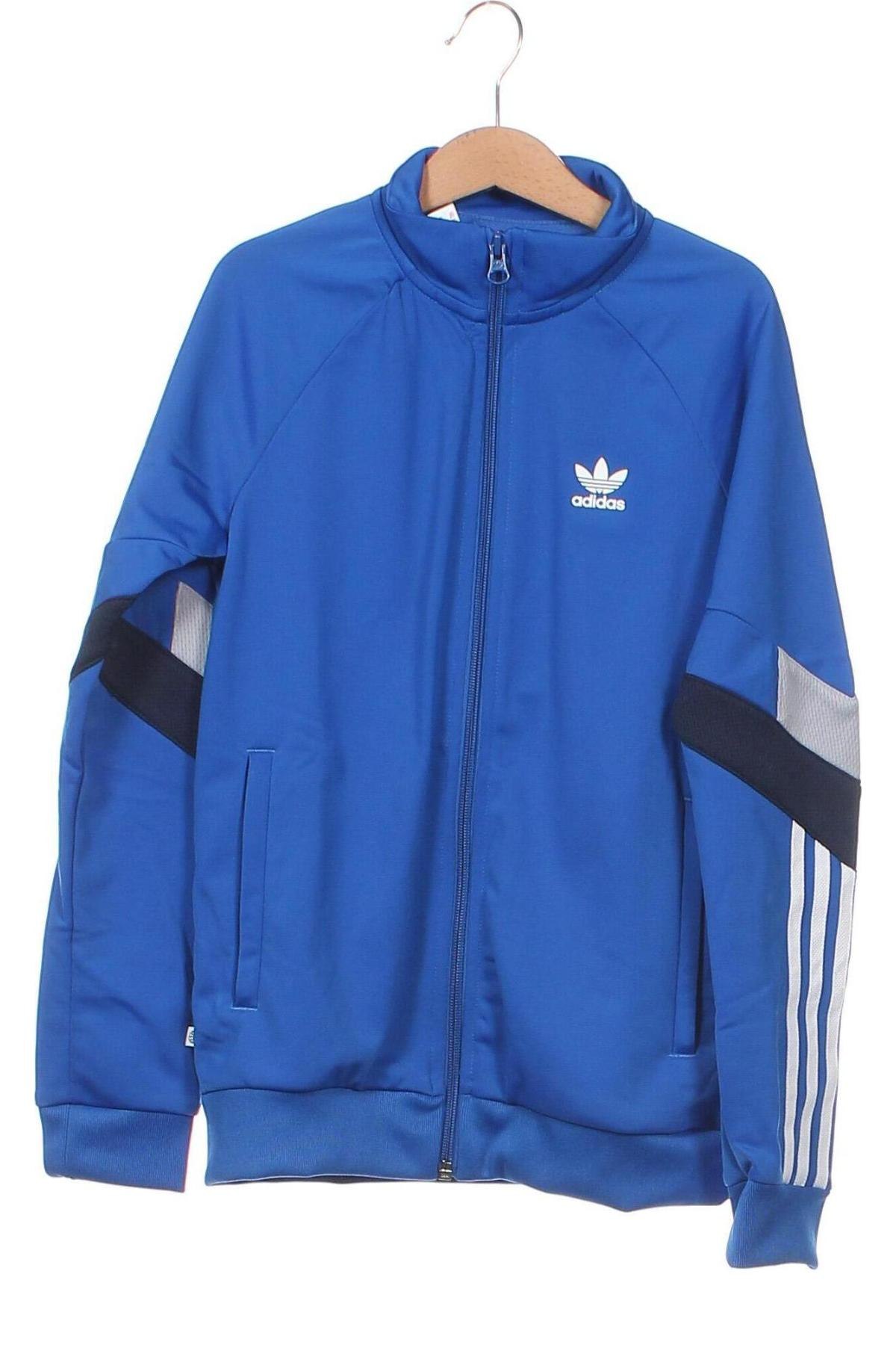 Kinder Sportoberteil Adidas Originals, Größe 9-10y/ 140-146 cm, Farbe Blau, Preis 23,20 €