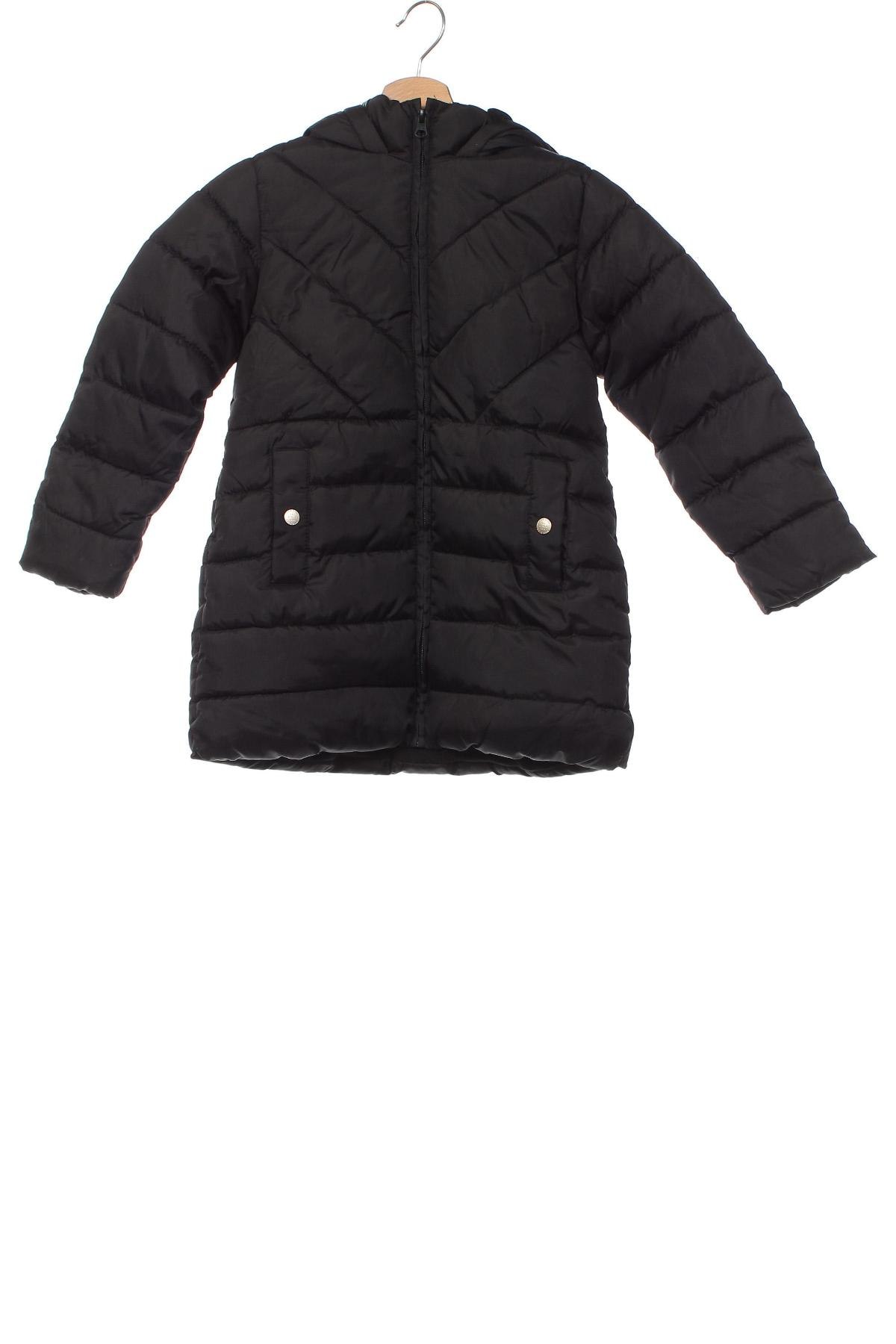 Kinderjacke Mango, Größe 6-7y/ 122-128 cm, Farbe Schwarz, Preis 55,21 €