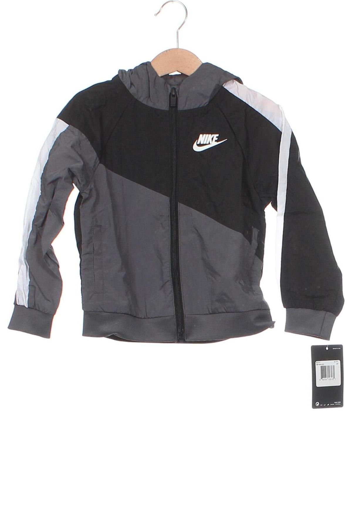 Παιδικό μπουφάν Nike, Μέγεθος 18-24m/ 86-98 εκ., Χρώμα Γκρί, Τιμή 55,30 €