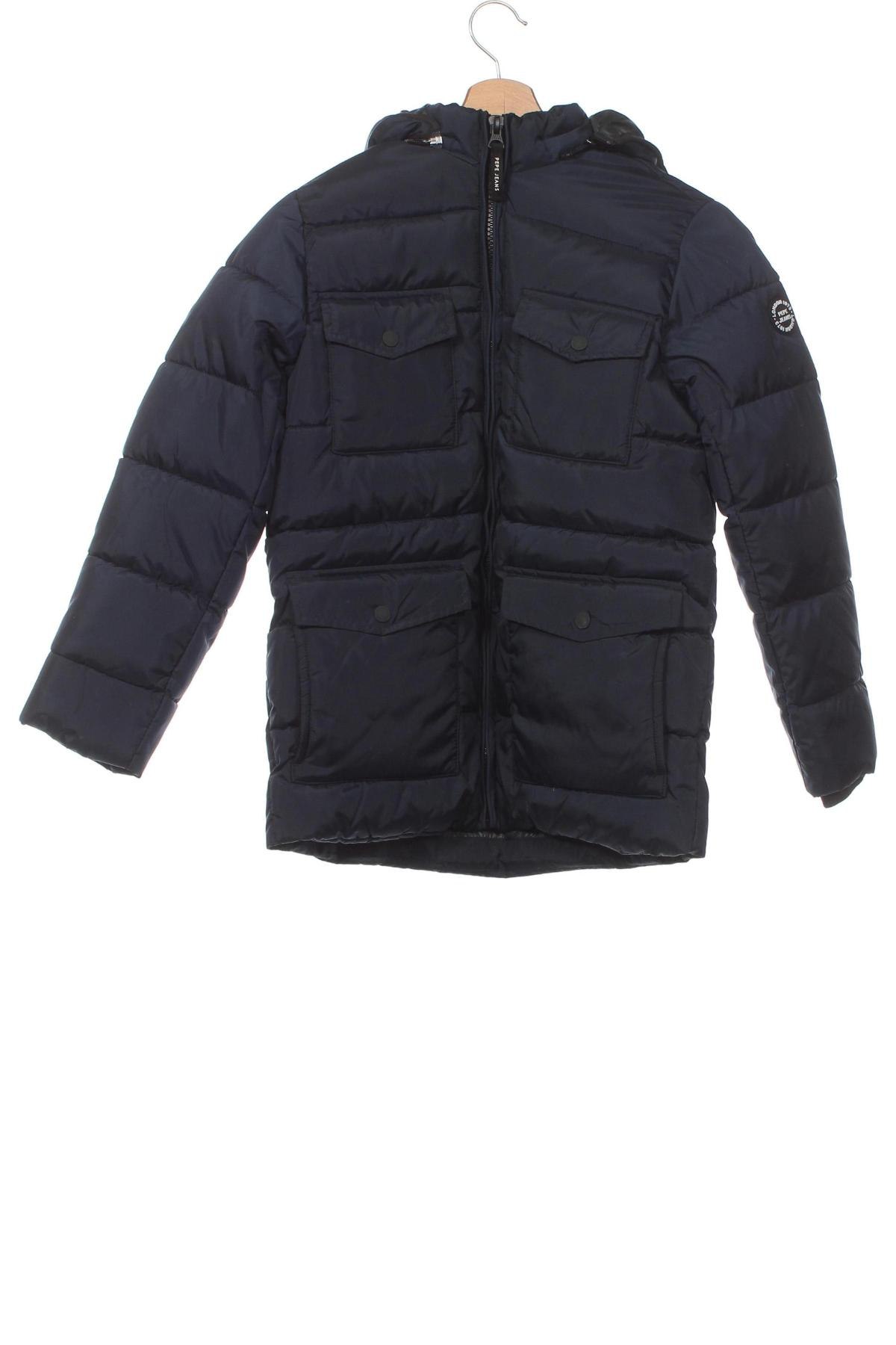 Detská bunda  Pepe Jeans, Veľkosť 11-12y/ 152-158 cm, Farba Modrá, Cena  123,20 €